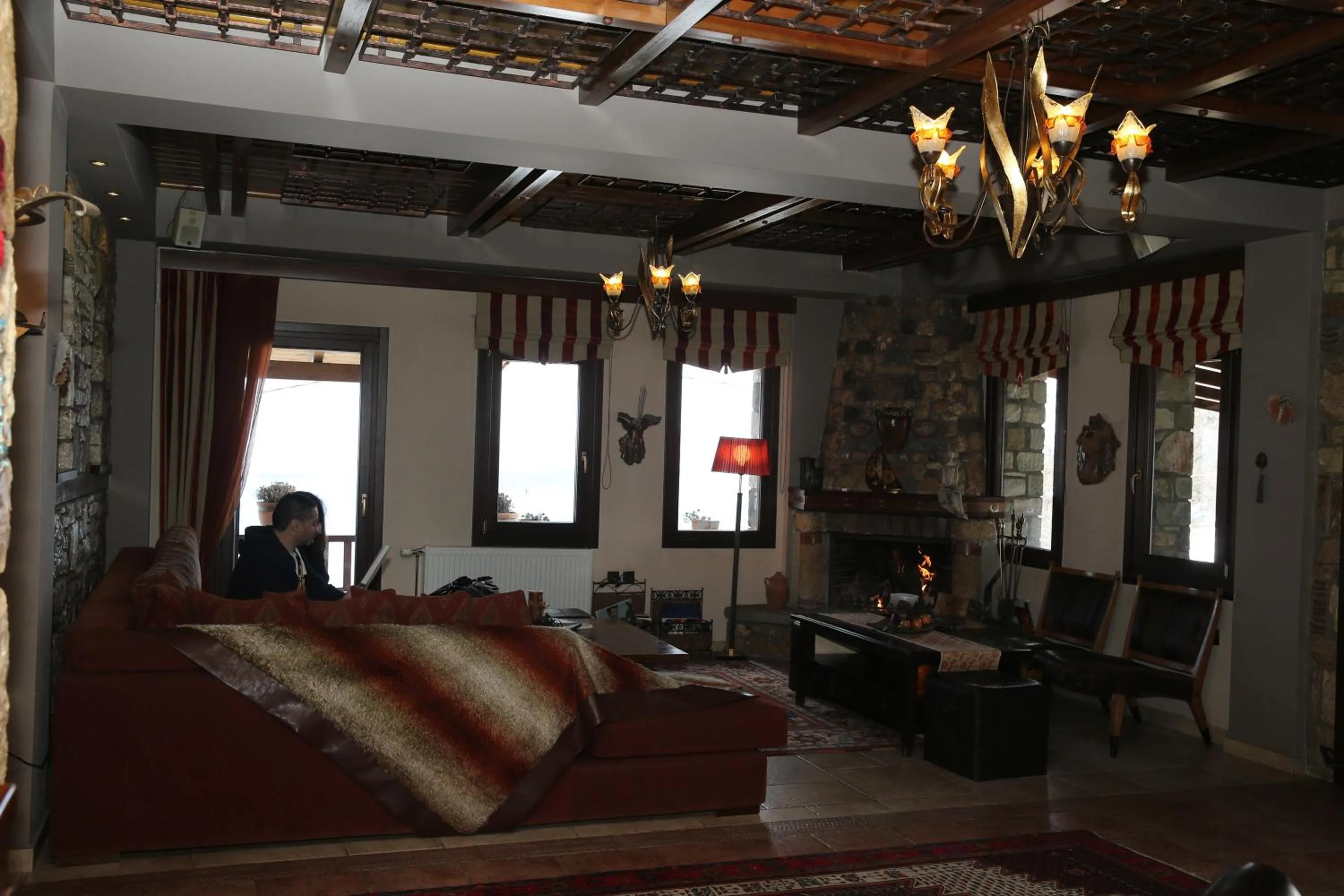 Lobby or reception in Pandion Luxury Boutique Hotel & Suites with Spa