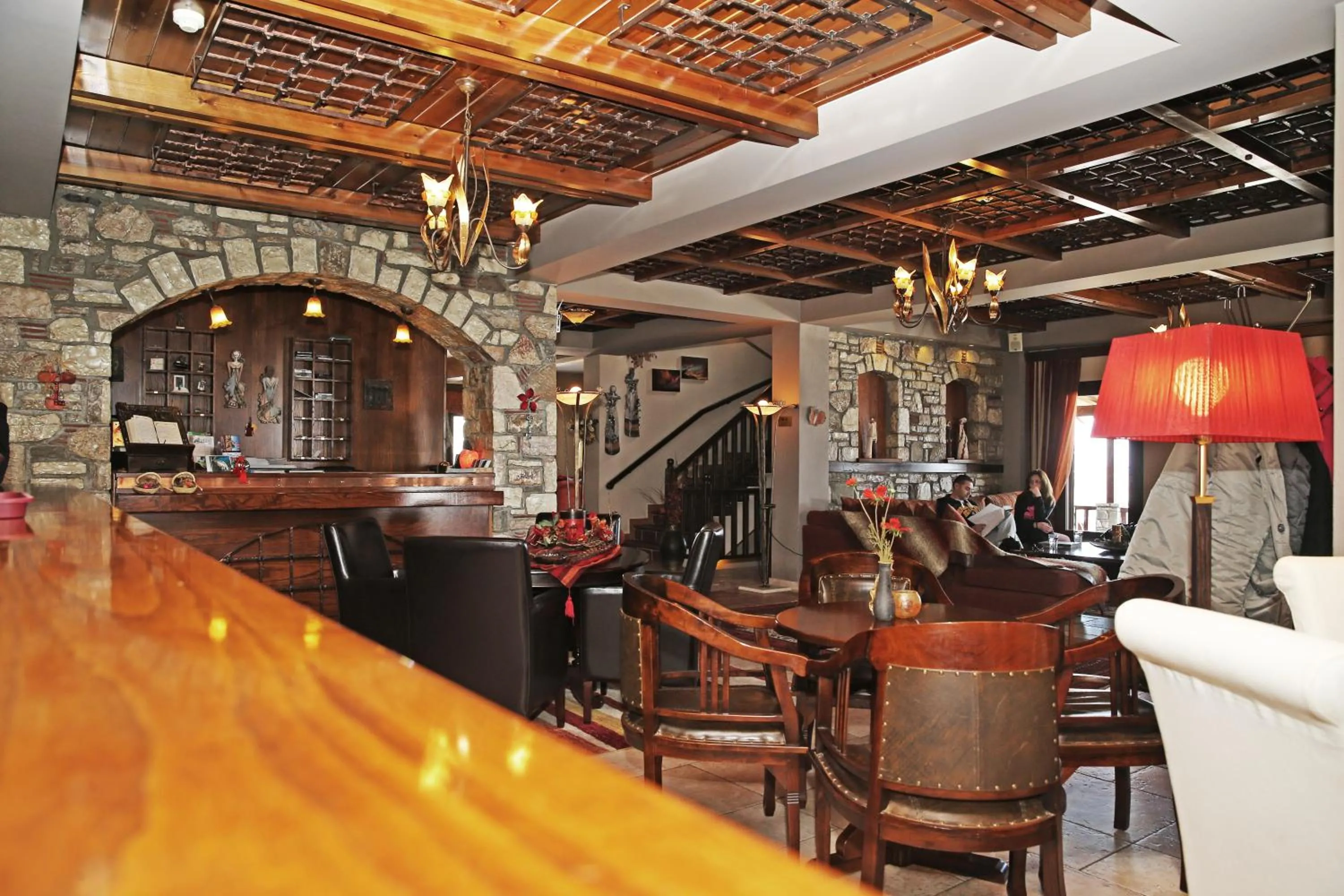 Lobby or reception in Pandion Luxury Boutique Hotel & Suites with Spa
