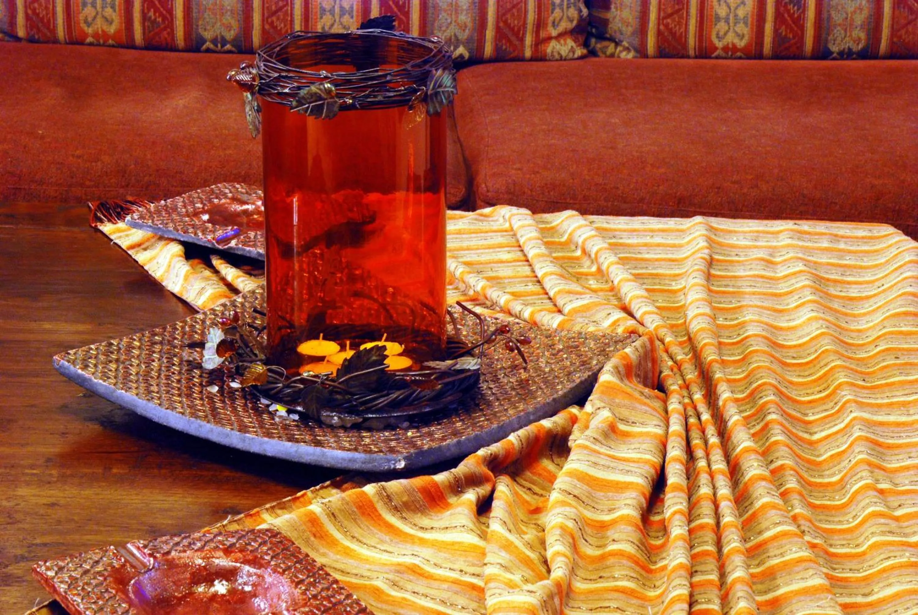Decorative detail in Pandion Luxury Boutique Hotel & Suites with Spa