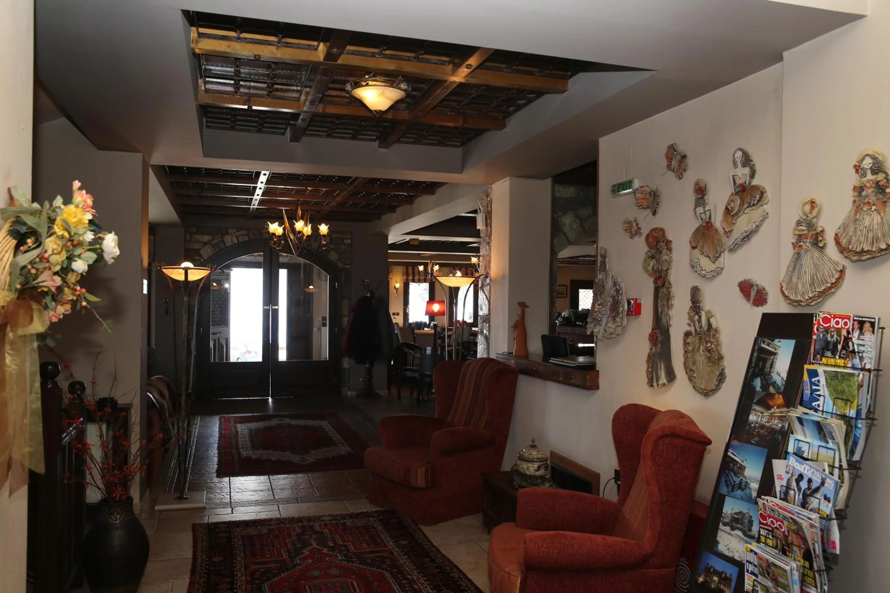 Lobby or reception in Pandion Luxury Boutique Hotel & Suites with Spa