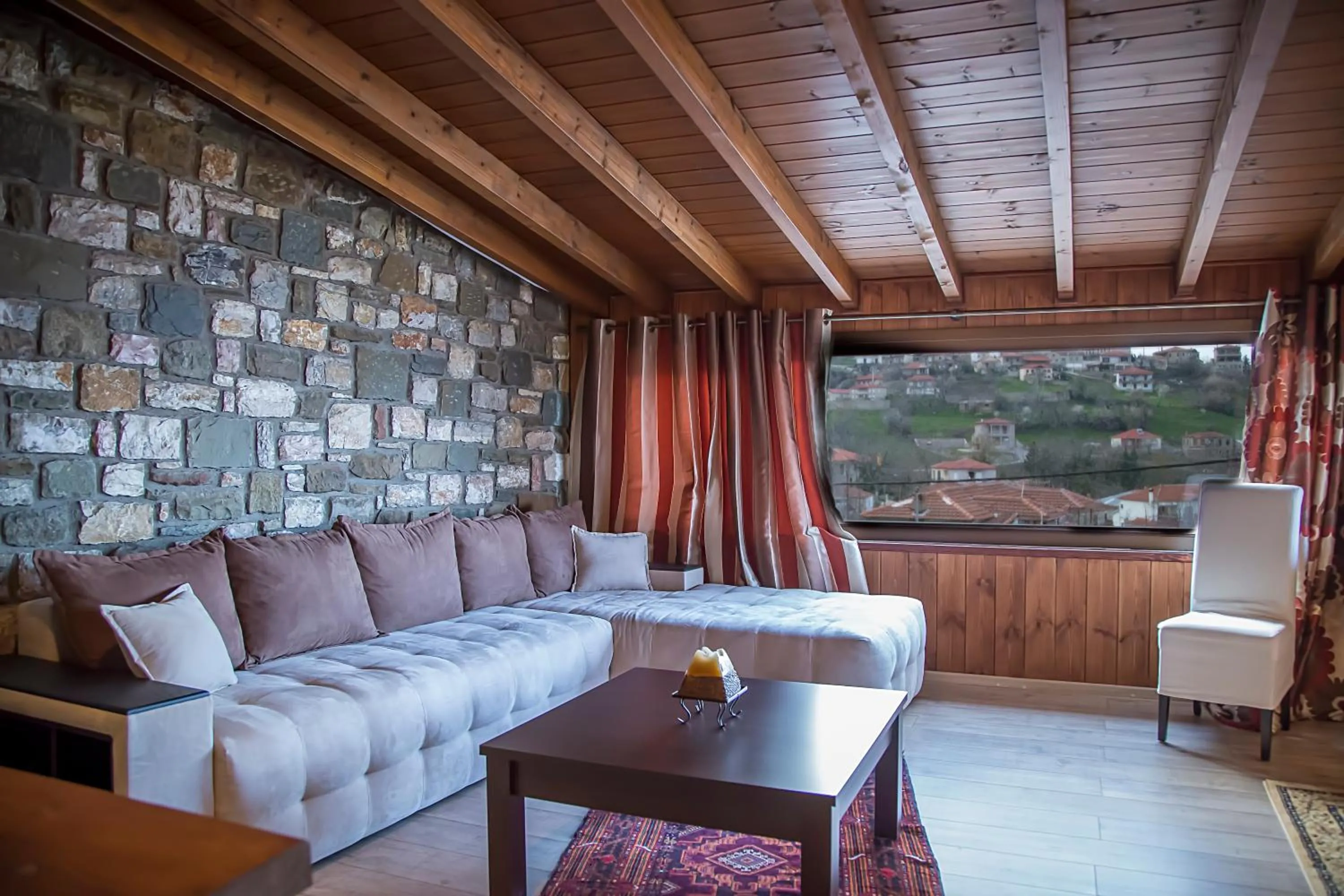 Living room in Pandion Luxury Boutique Hotel & Suites with Spa