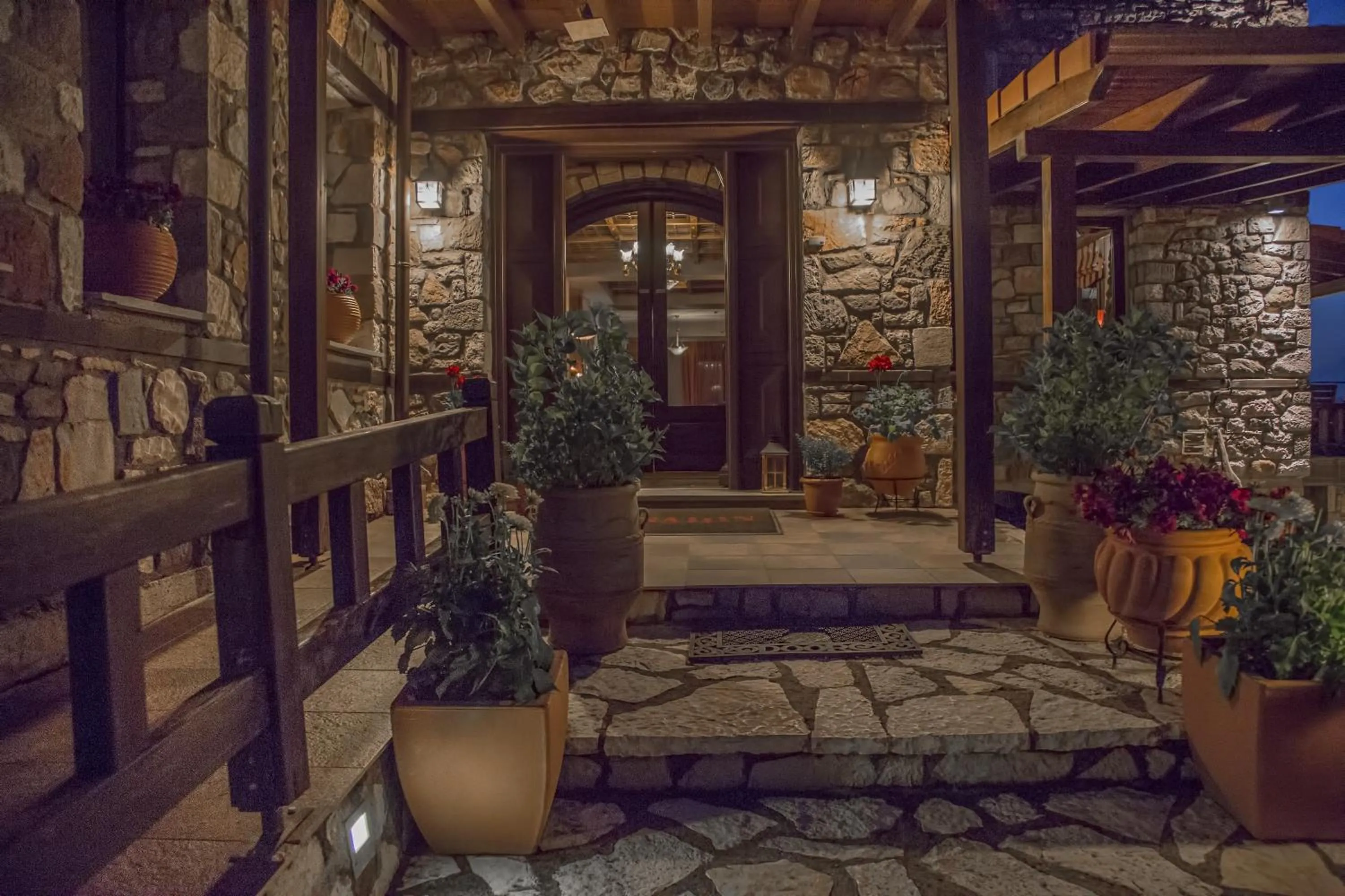 Facade/entrance in Pandion Luxury Boutique Hotel & Suites with Spa