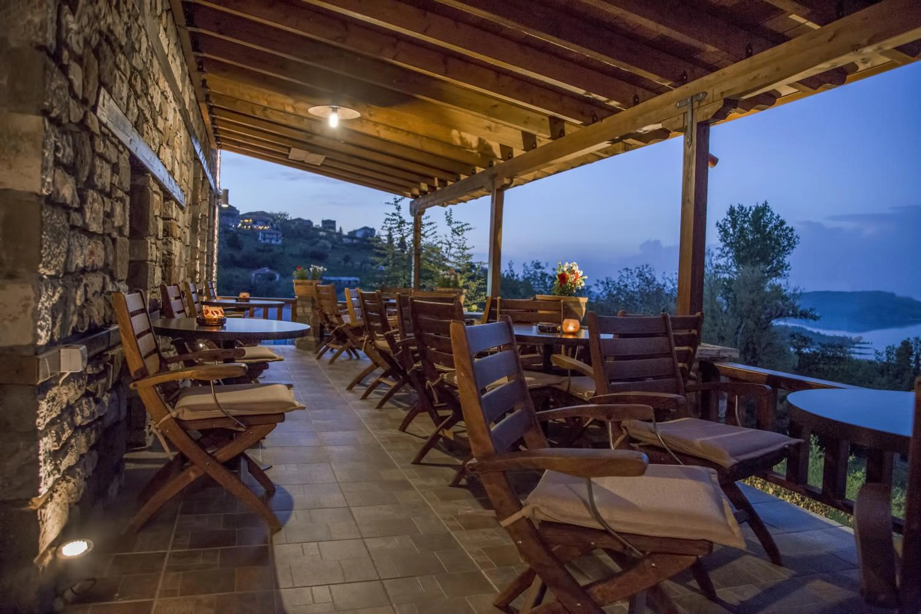 Balcony/Terrace in Pandion Luxury Boutique Hotel & Suites with Spa