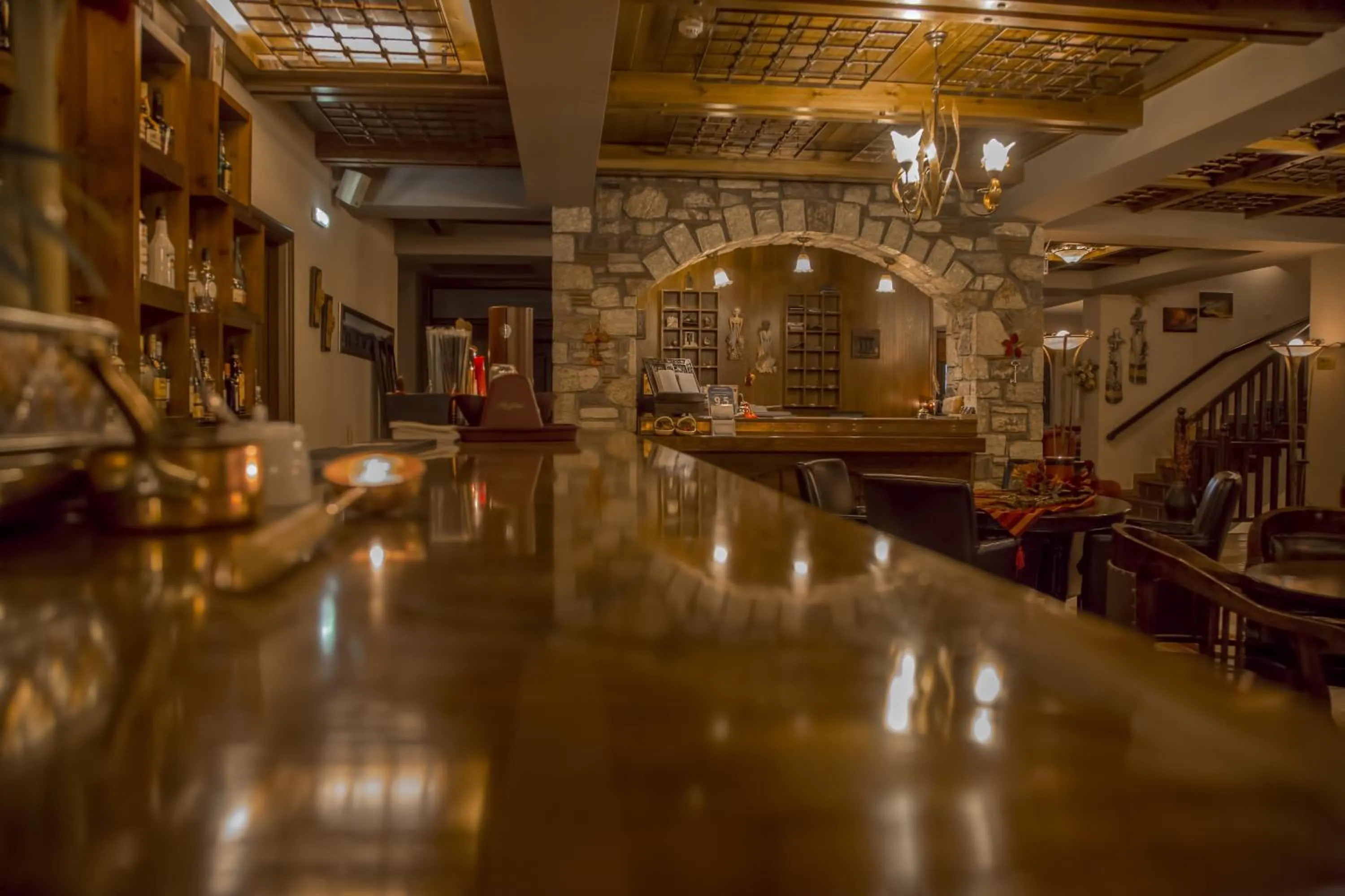 Lounge or bar in Pandion Luxury Boutique Hotel & Suites with Spa