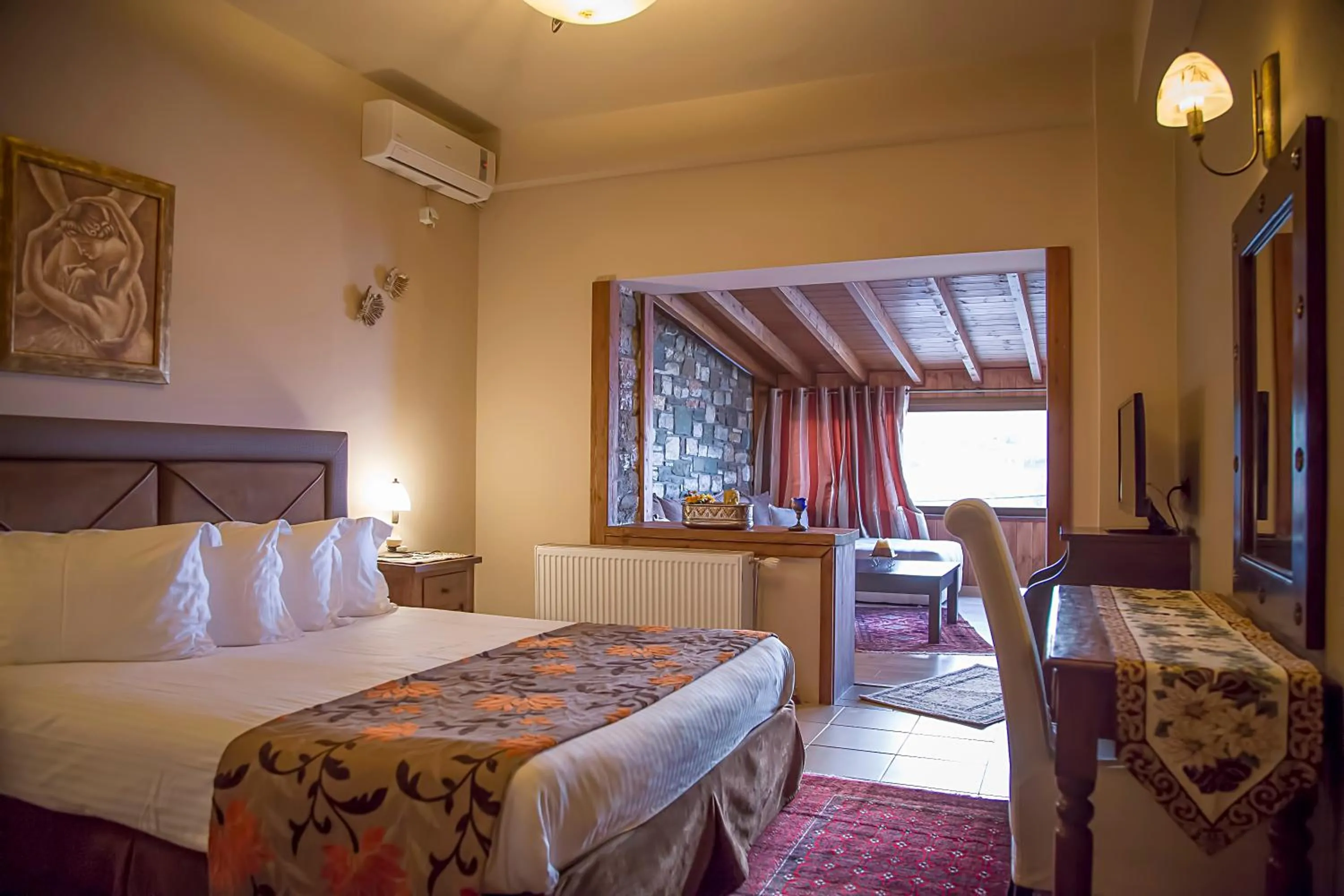 Bedroom, Bed in Pandion Luxury Boutique Hotel & Suites with Spa