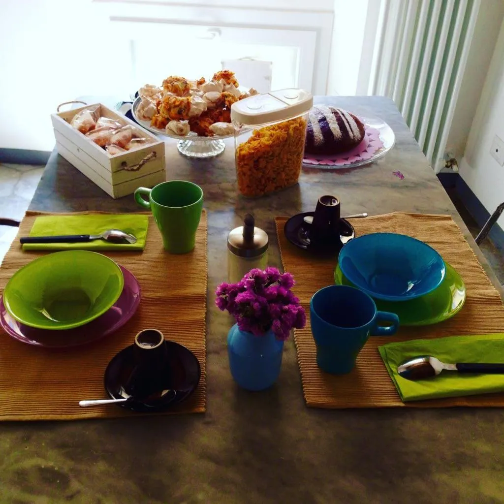 Italian breakfast in B&B Castellani