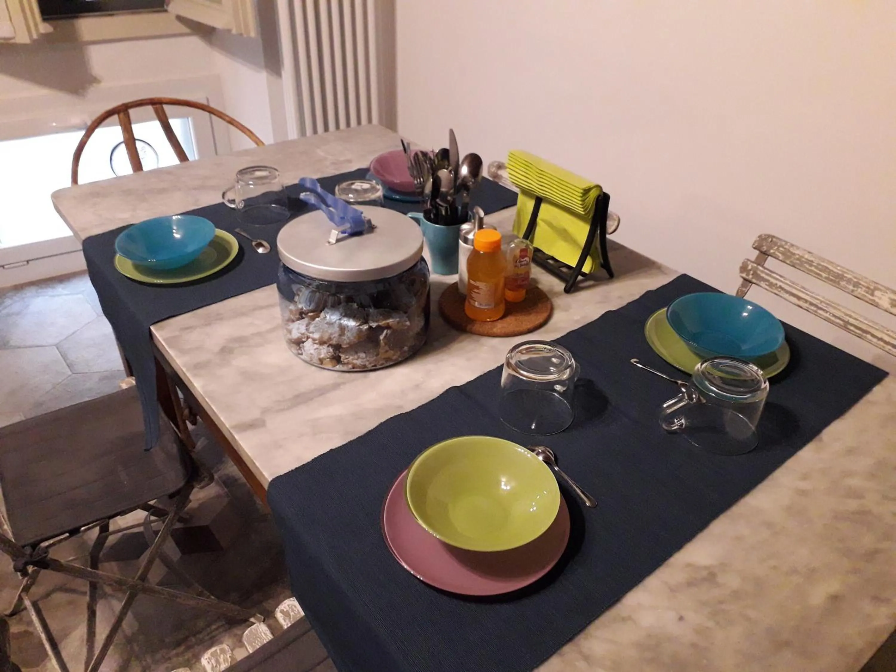 Italian breakfast in B&B Castellani