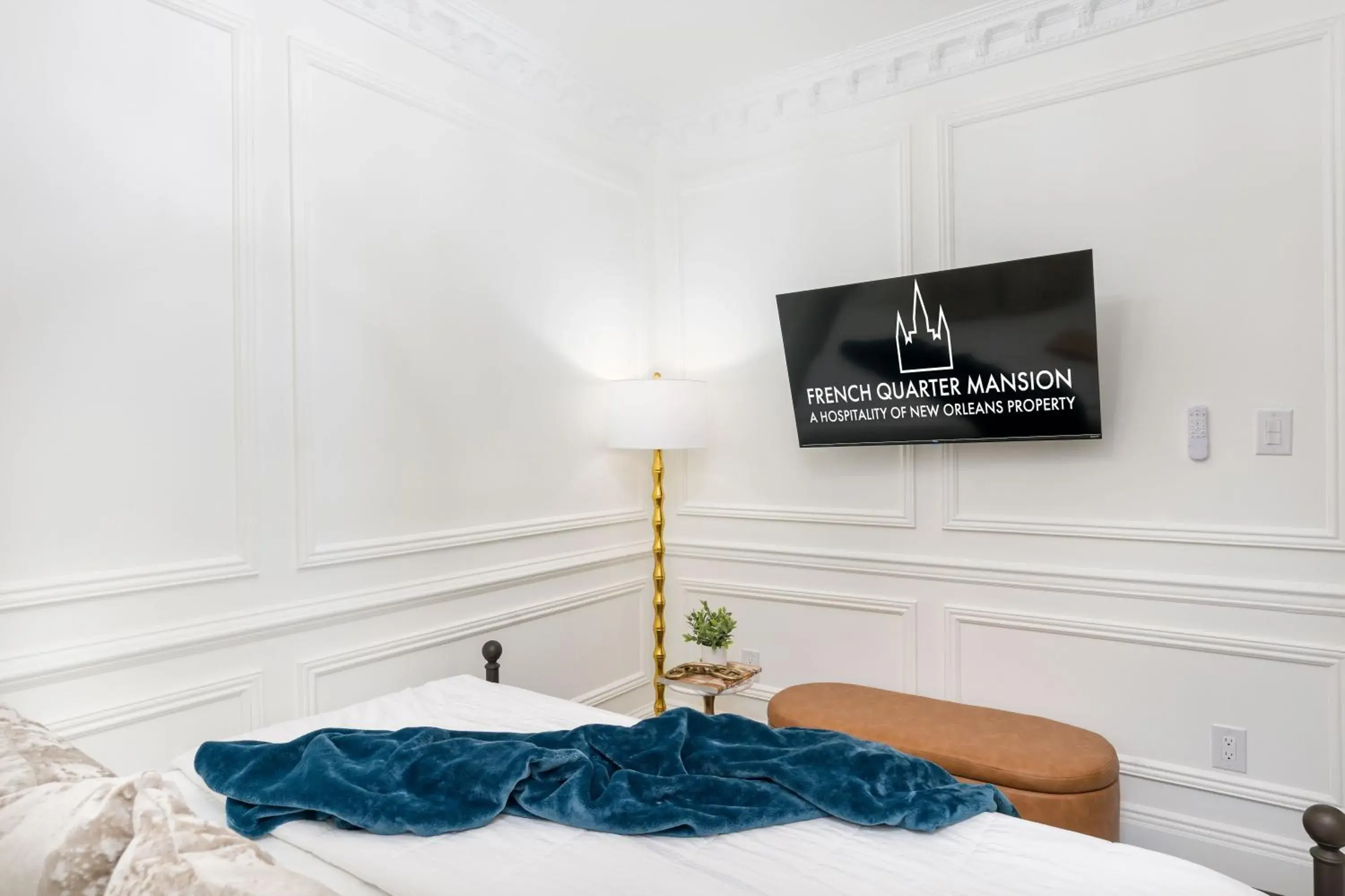 Bed in French Quarter Mansion Bed in French Quarter Mansion