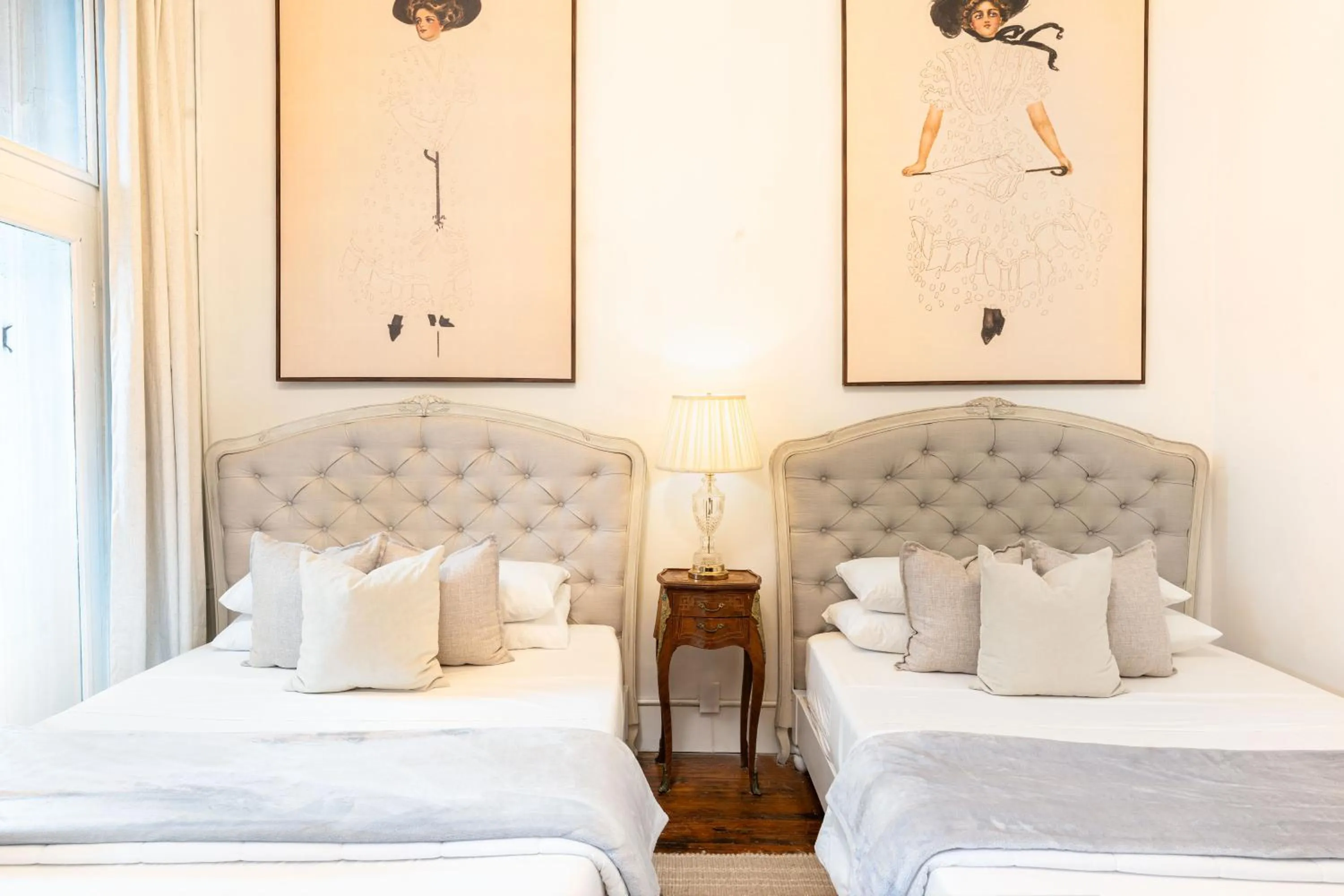 Bed in French Quarter Mansion