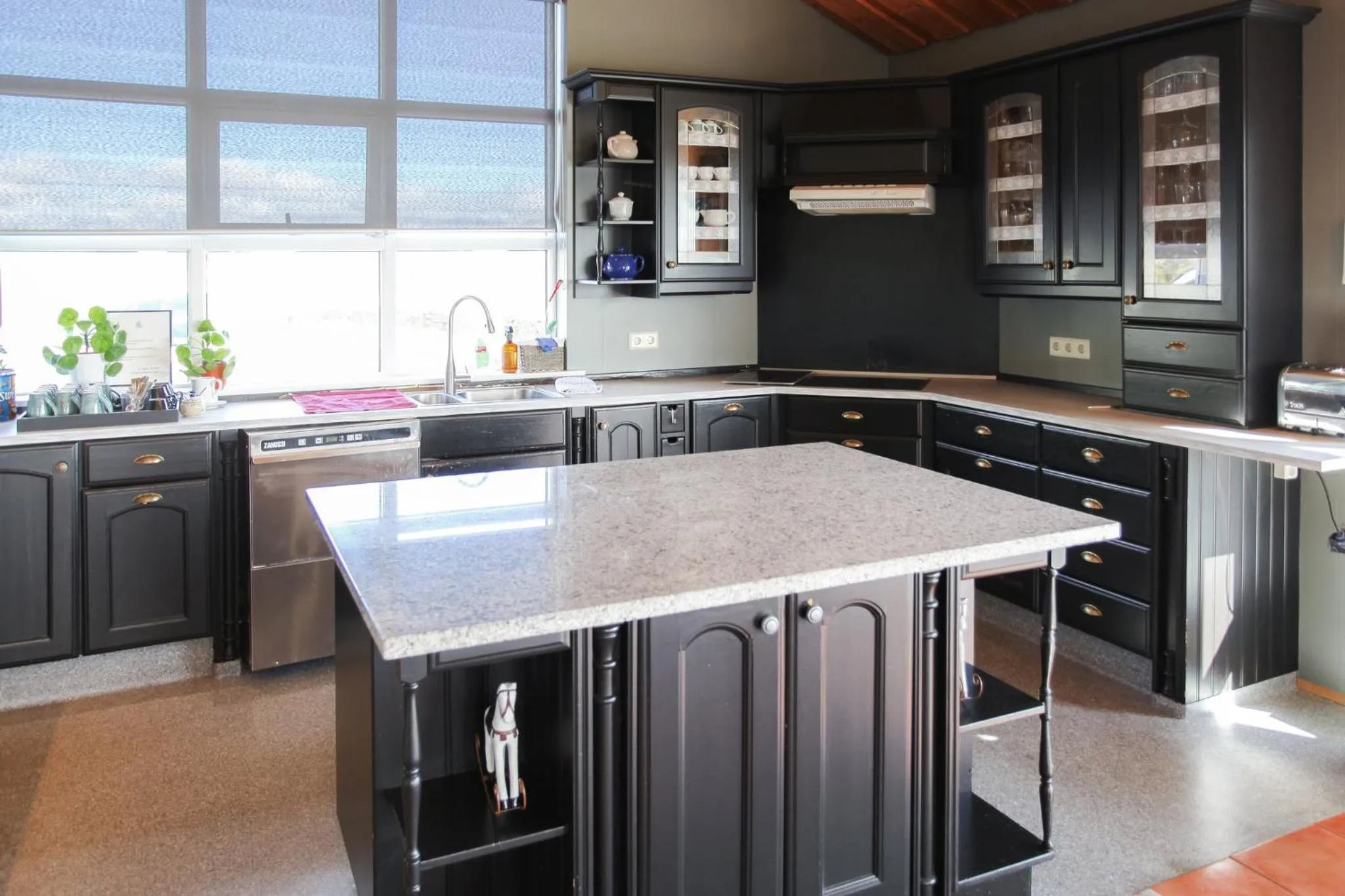 Communal kitchen in Hestheimar