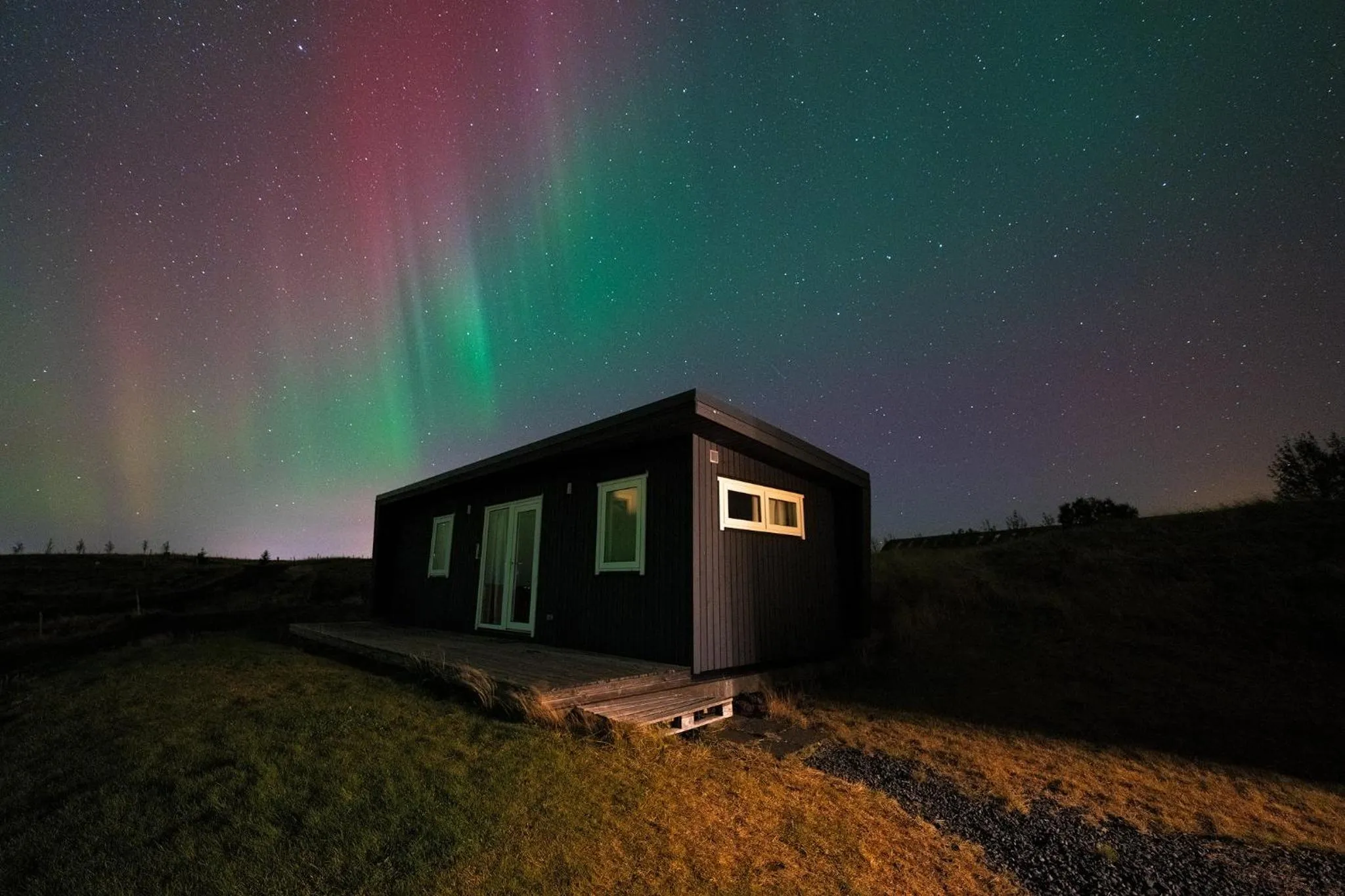 View (from property/room) in Hestheimar