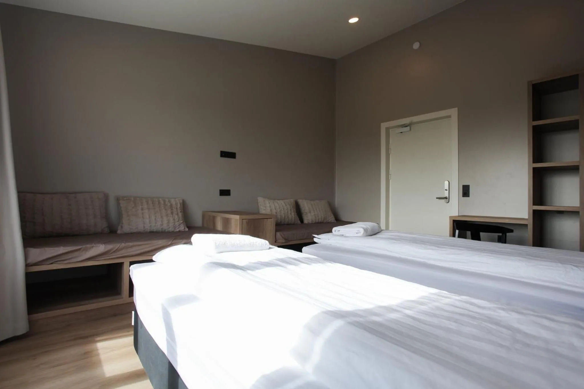 Photo of the whole room, Bed in Hestheimar