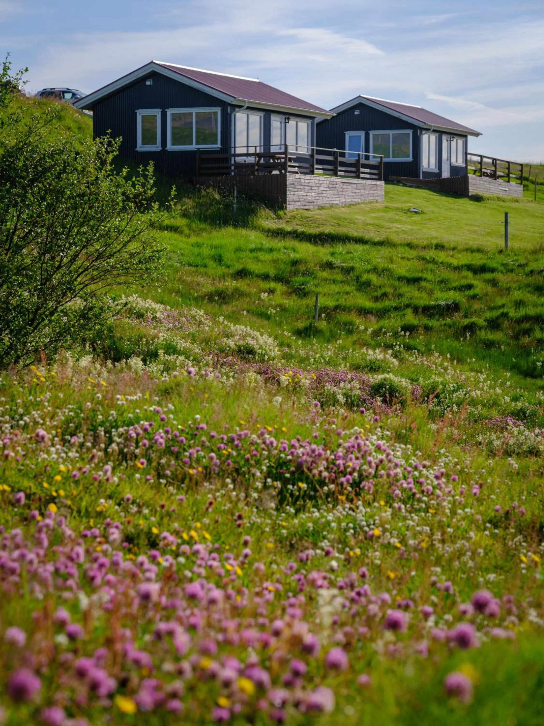 Property building in Hestheimar