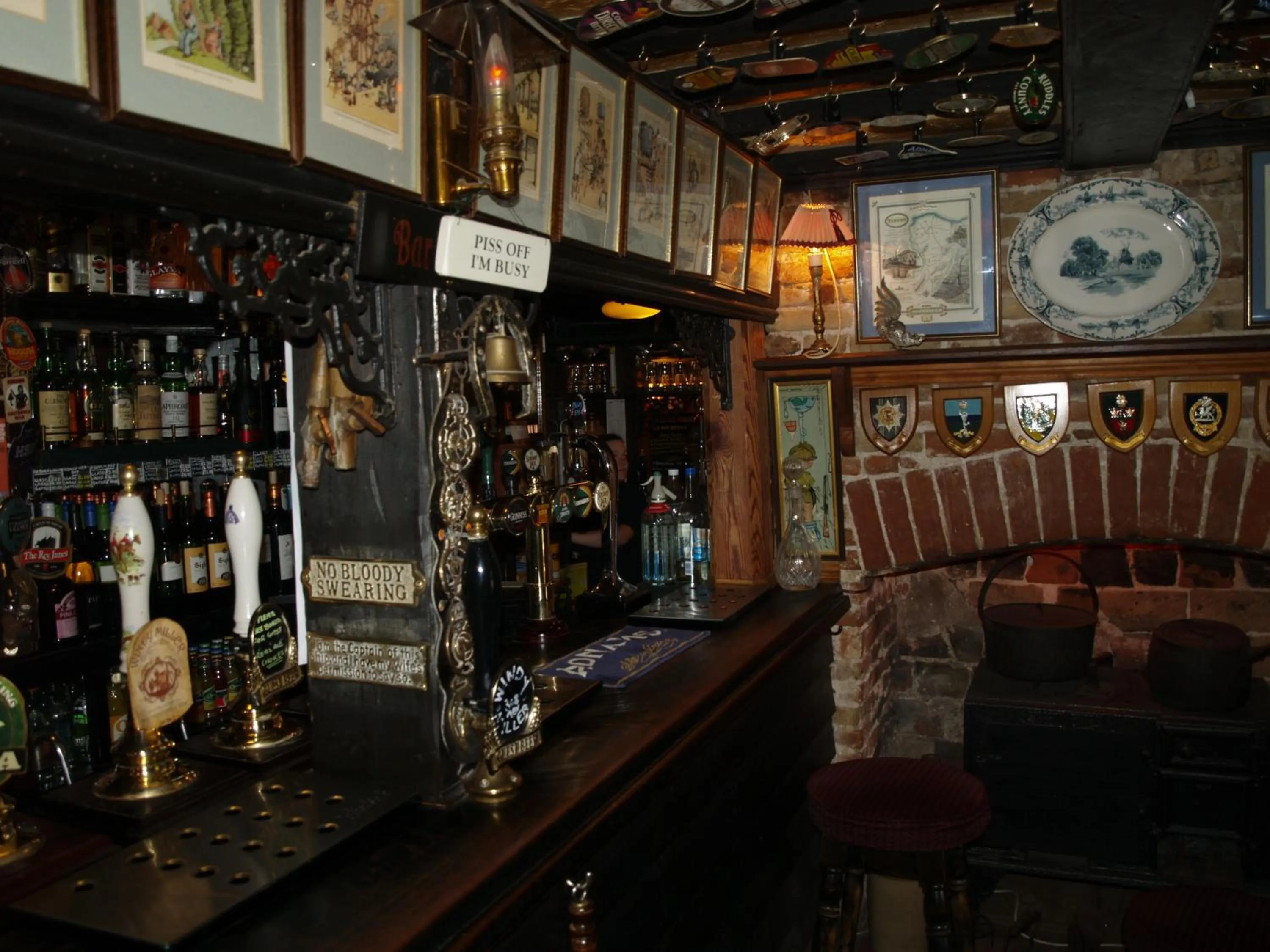 Lounge or bar in The Olde Windmill Inn