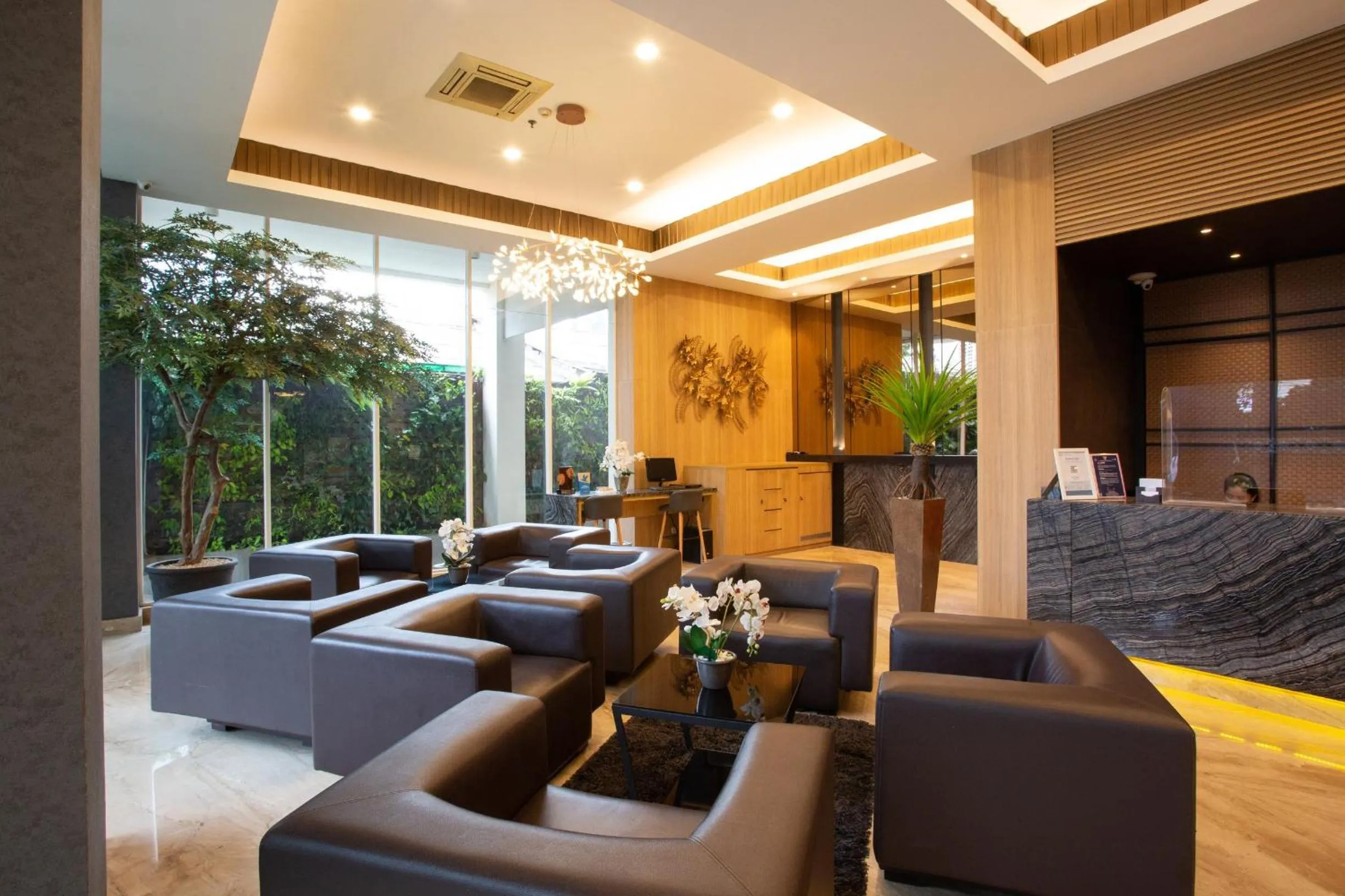 Lobby or reception in Avissa Suites