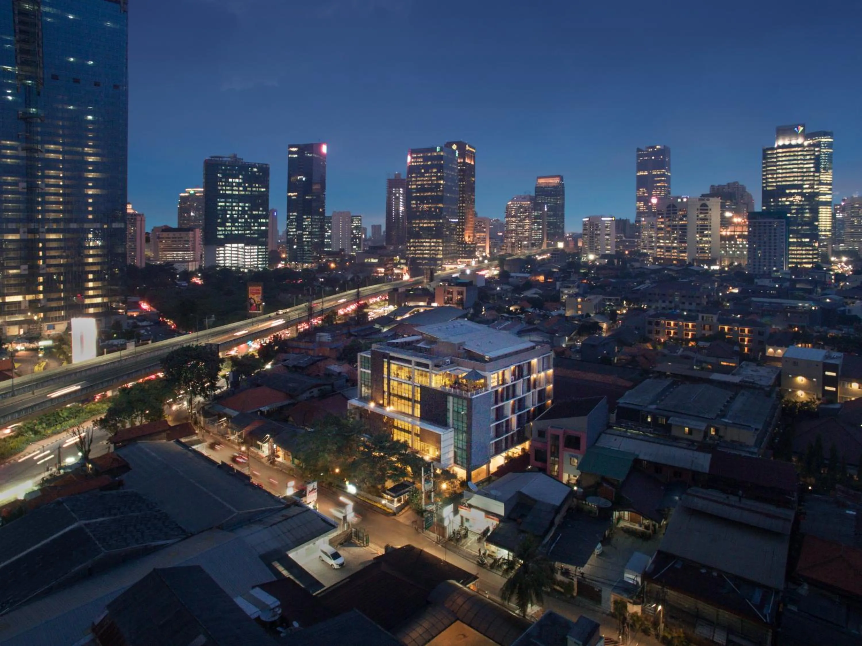 Bird's eye view in Avissa Suites