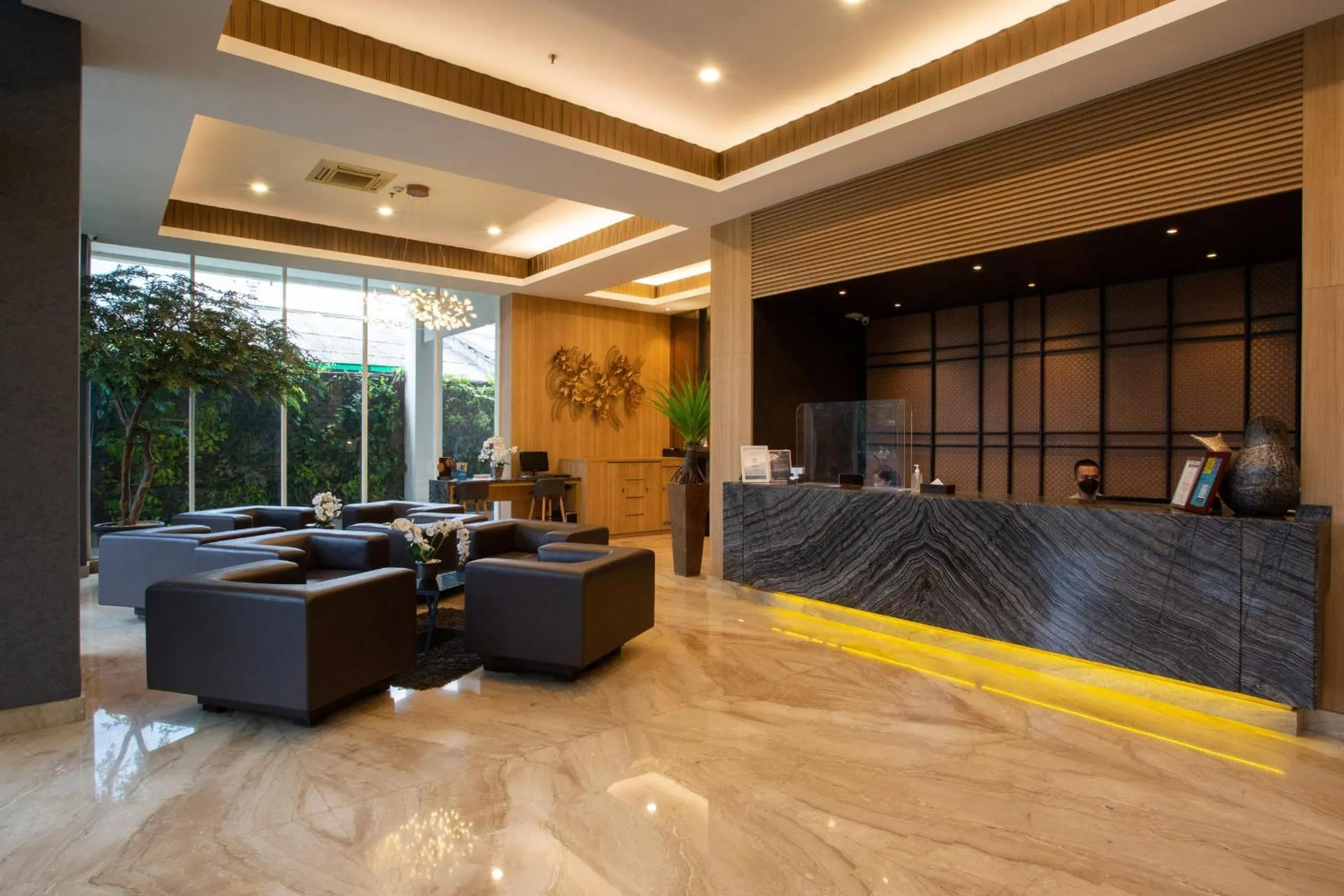 Lobby or reception in Avissa Suites