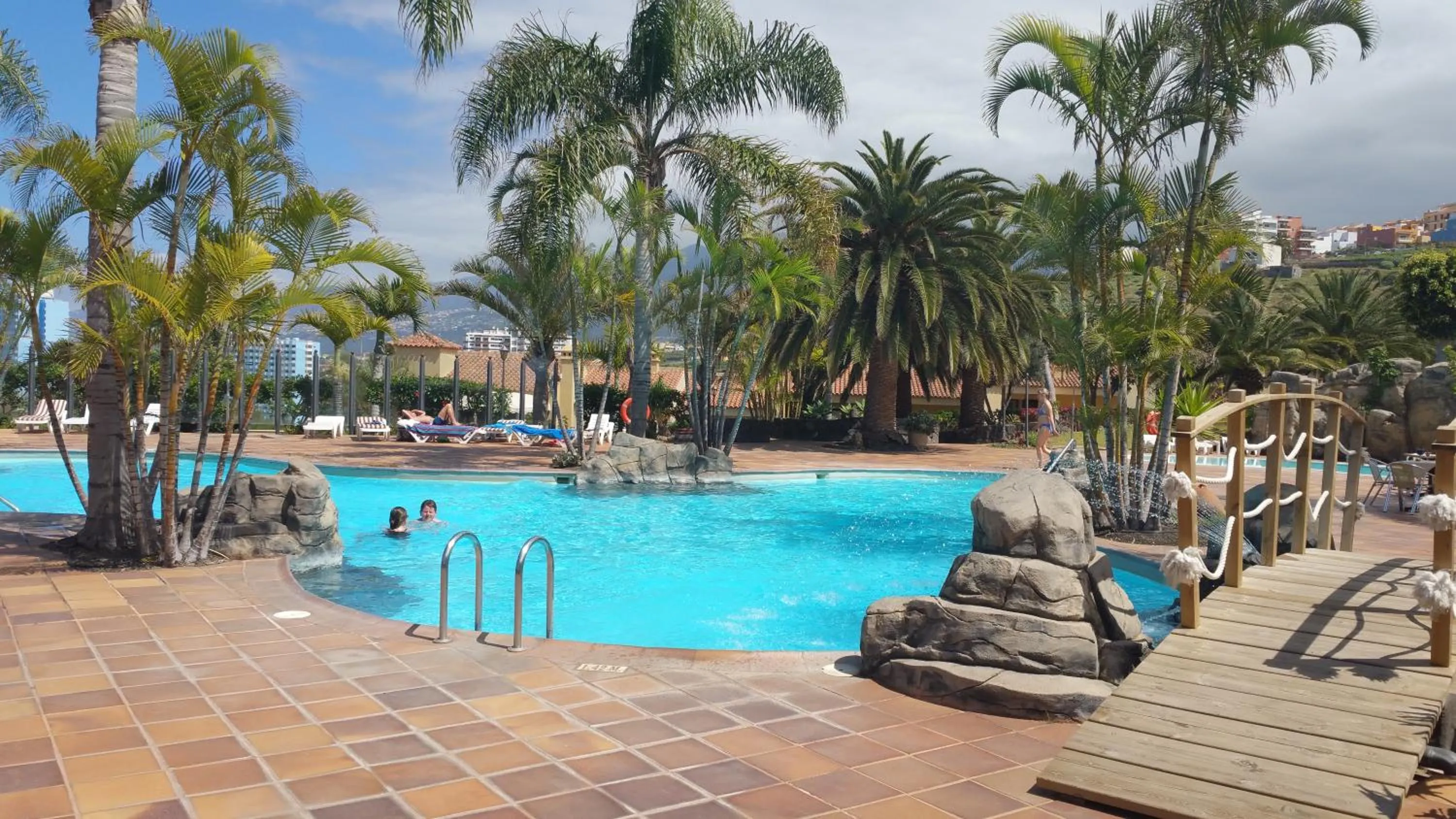 Swimming pool in Apartamentos Playa de Los Roques