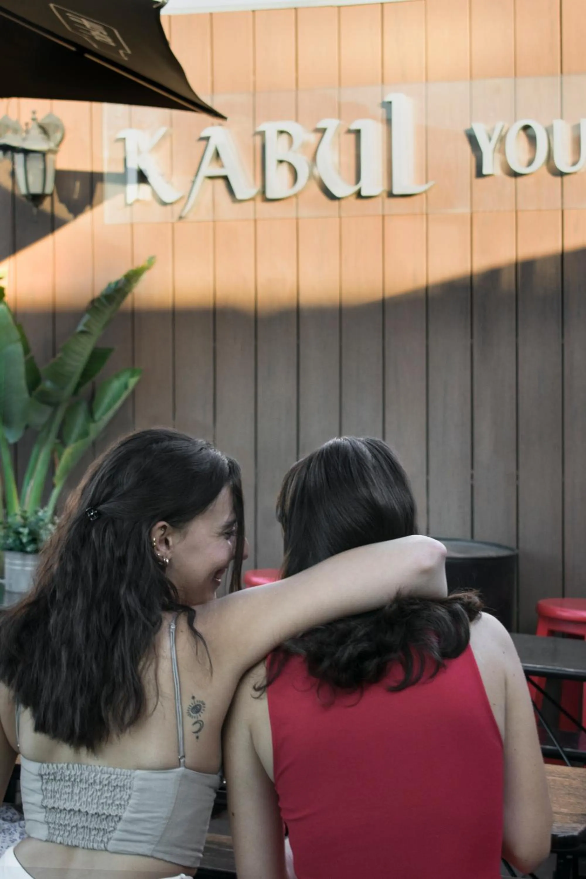 People in Kabul Party Hostel Barcelona