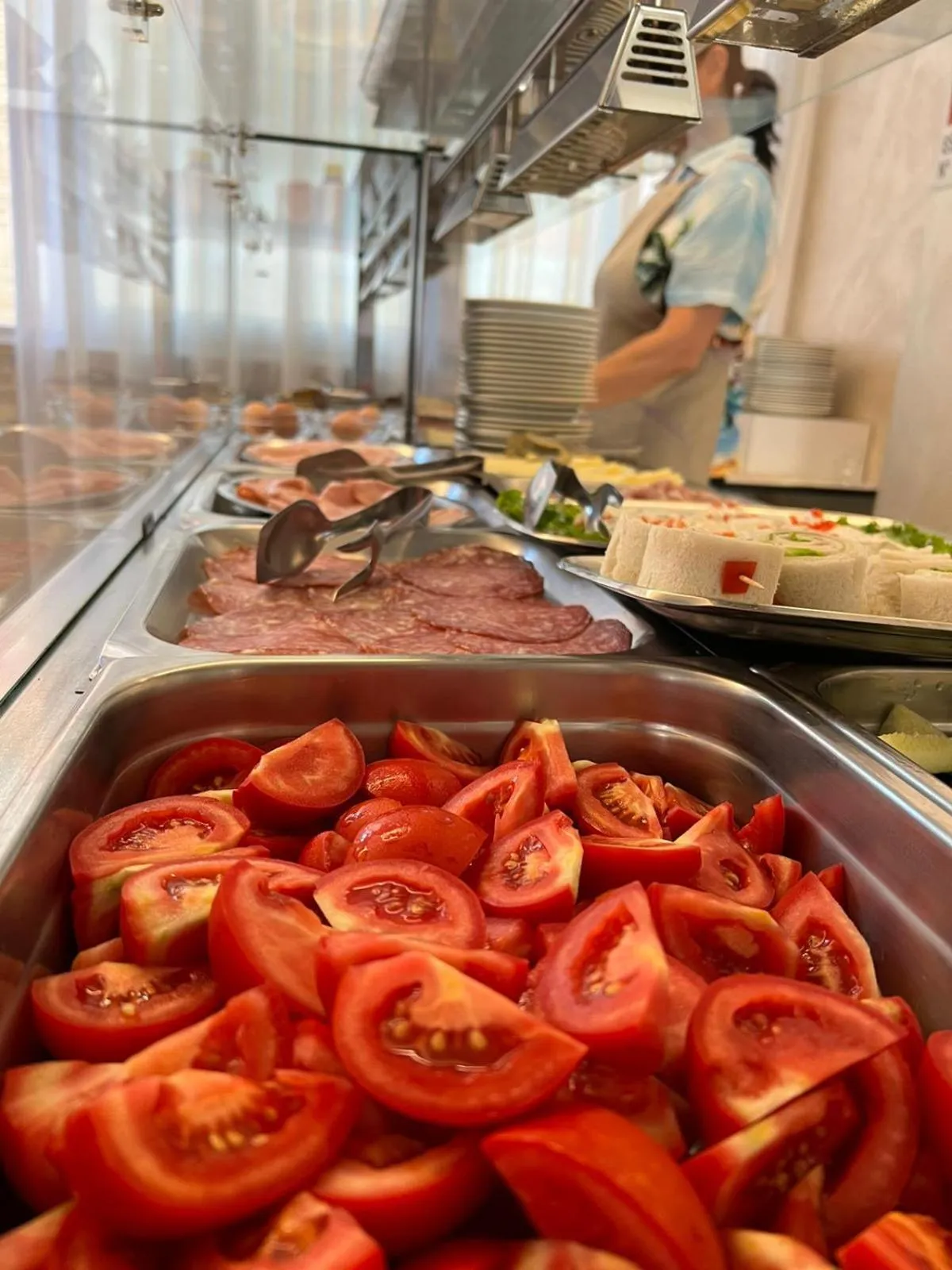 Food and drinks in Hotel Monica