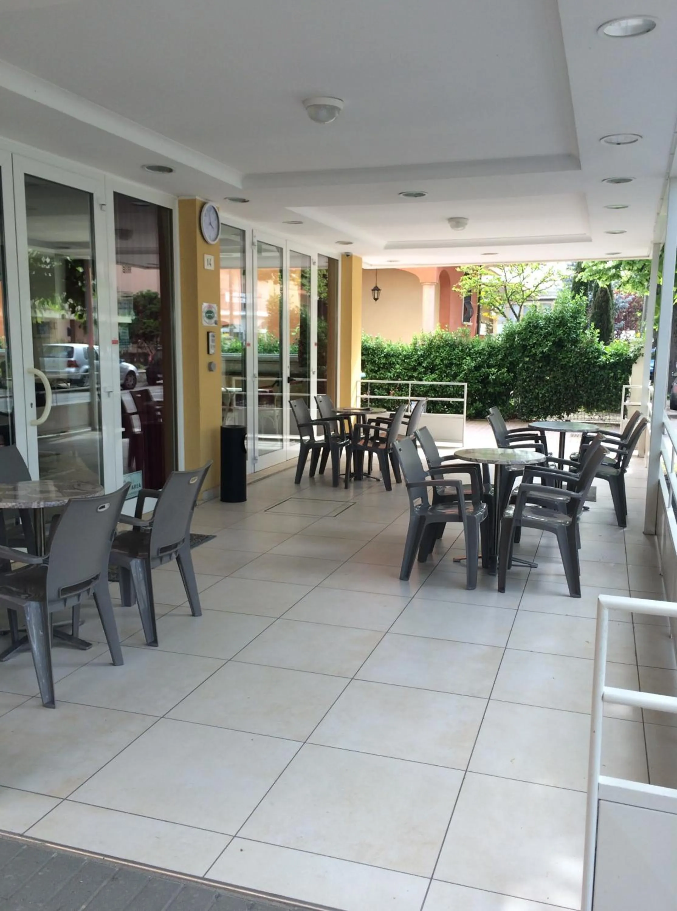 Facade/entrance in Hotel Monica