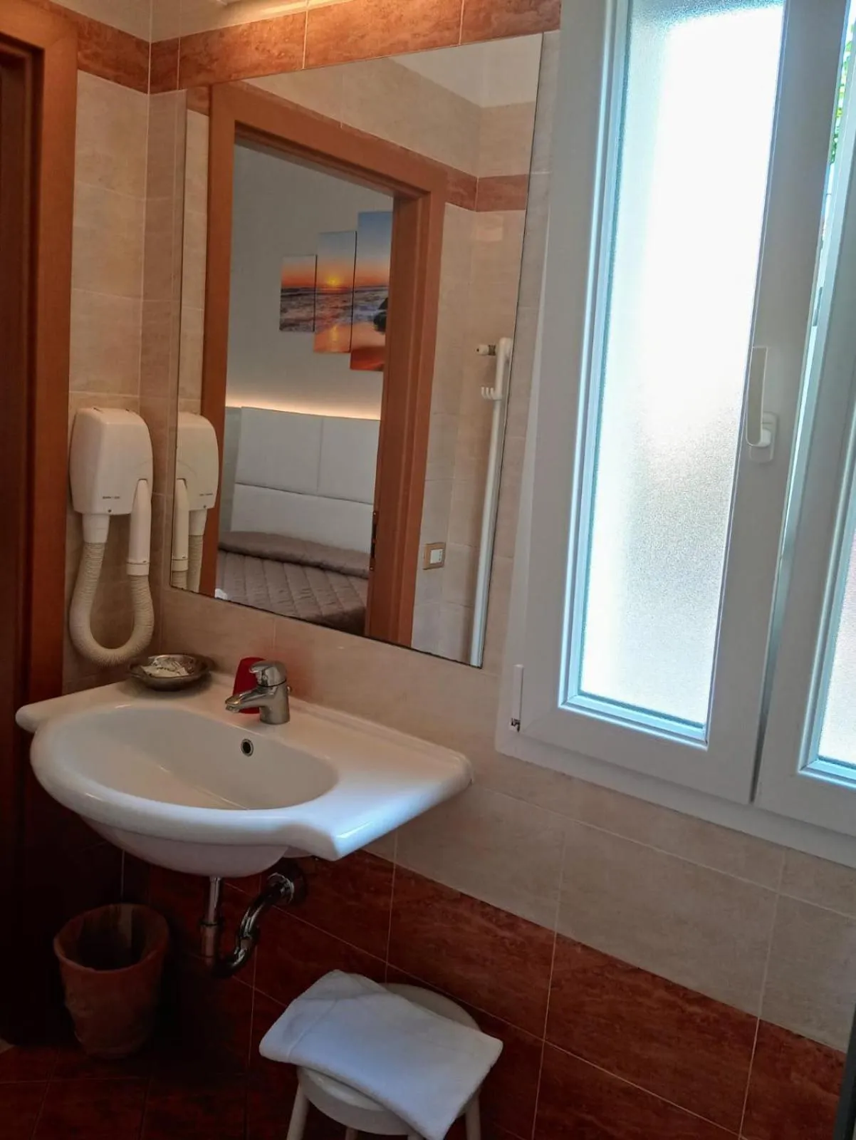 Toilet in Hotel Monica