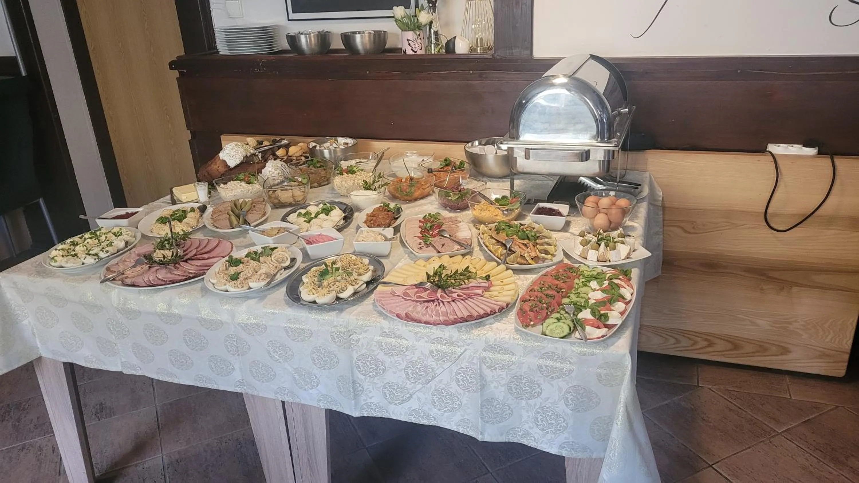 Buffet breakfast in Rezydencja Na Skrócie