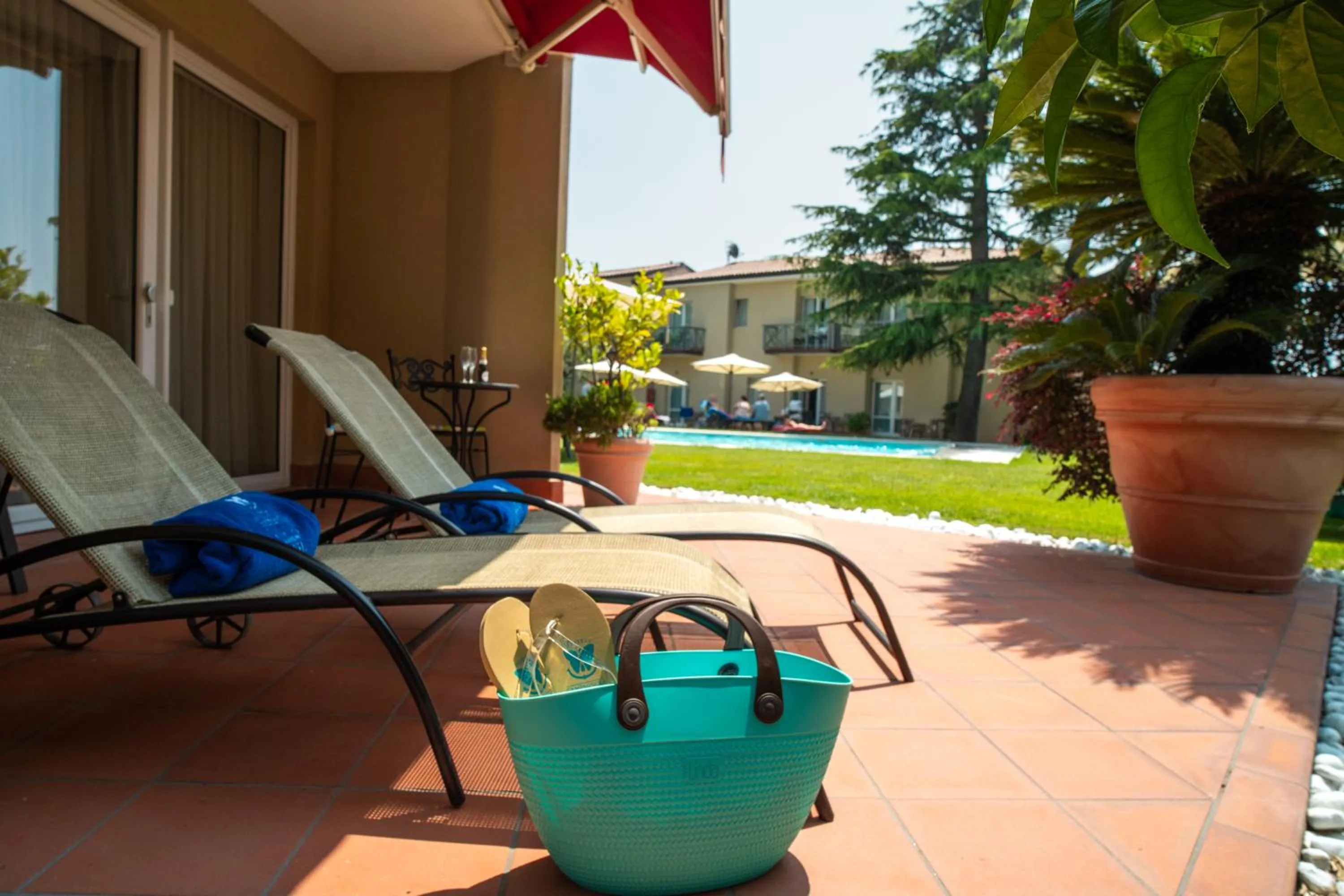 Balcony/Terrace in Hotel Campagnola