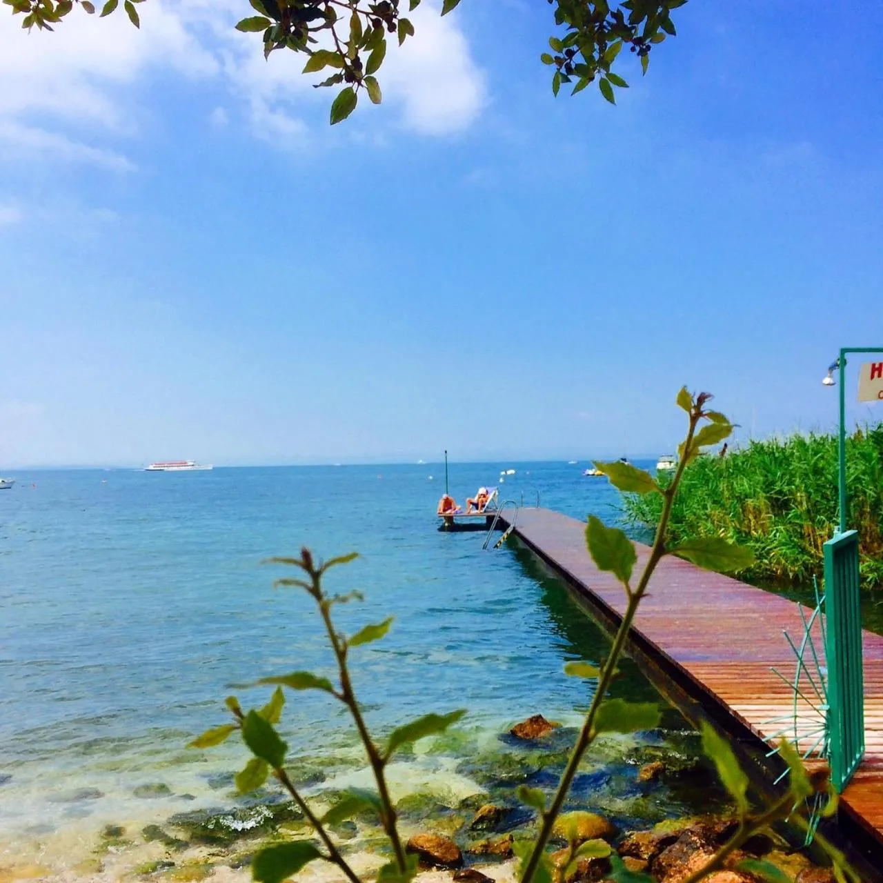 Beach in Hotel Campagnola