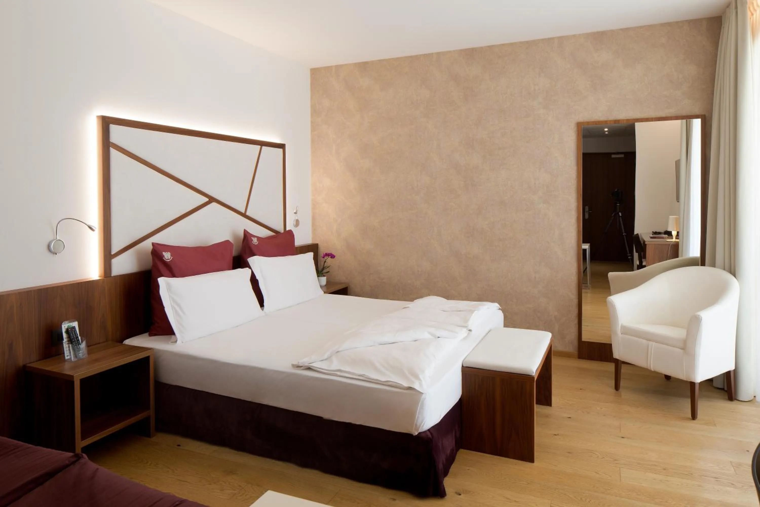 Bed in Hotel Campagnola