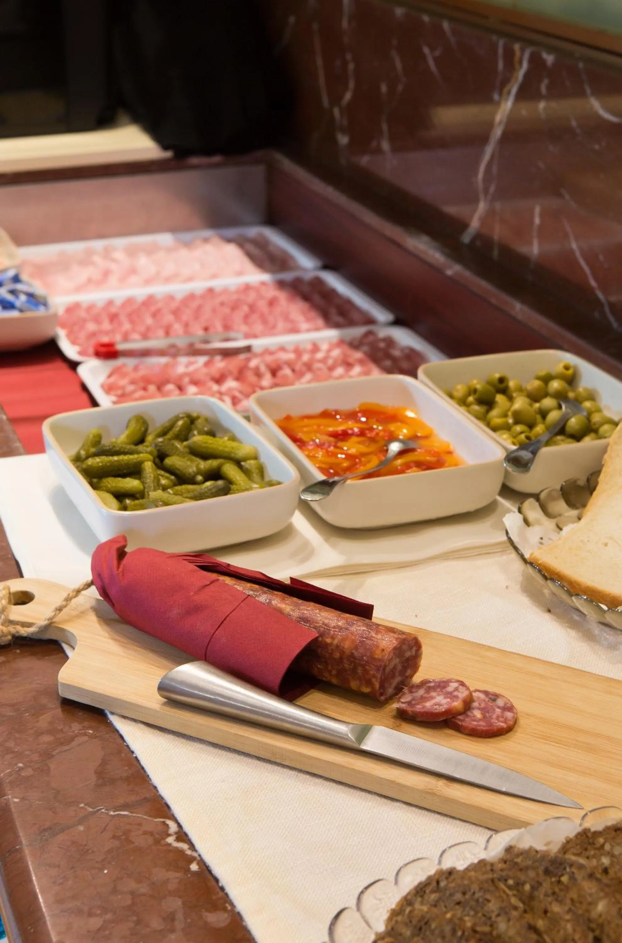 Food and drinks in Hotel Campagnola