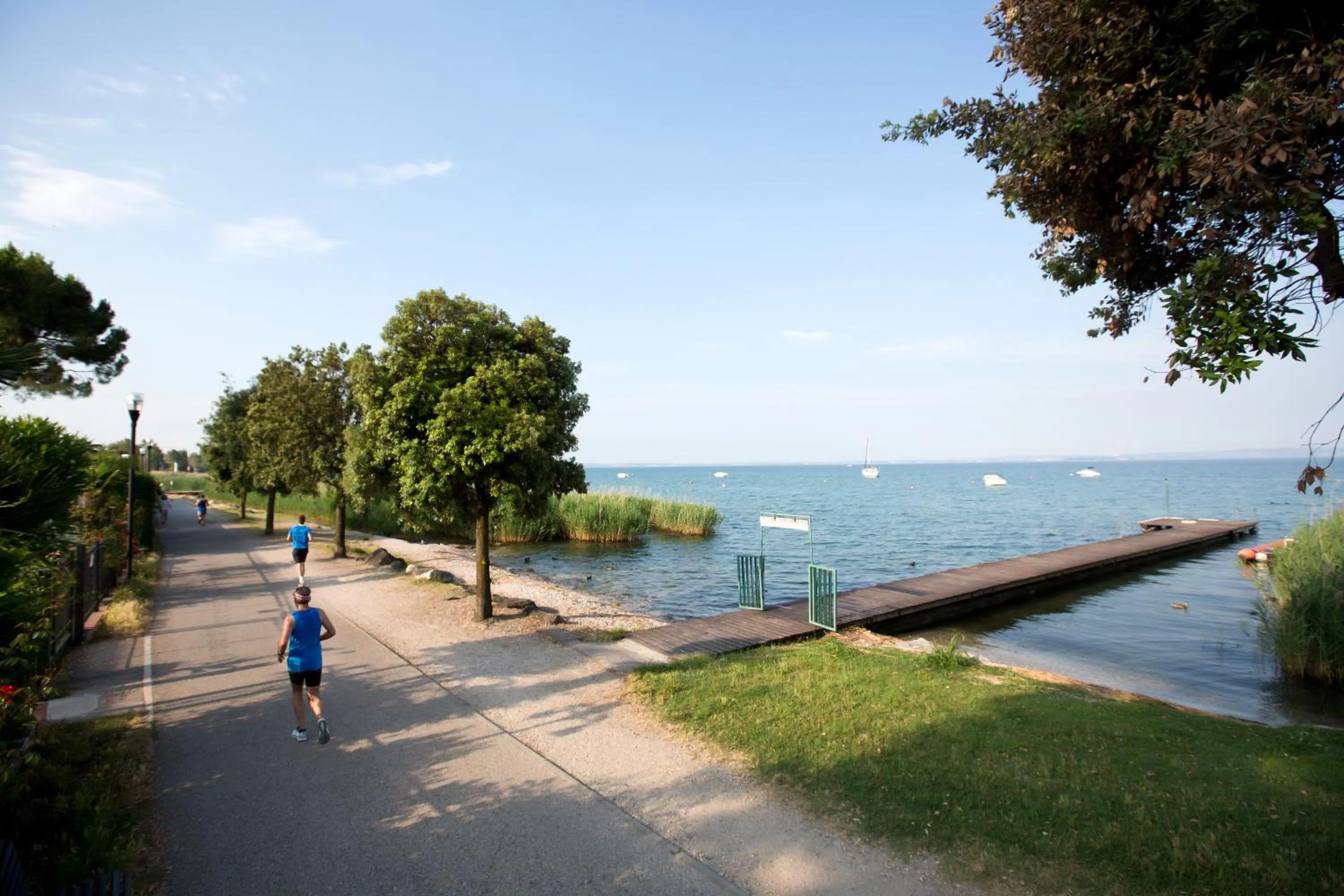 Lake view in Hotel Campagnola