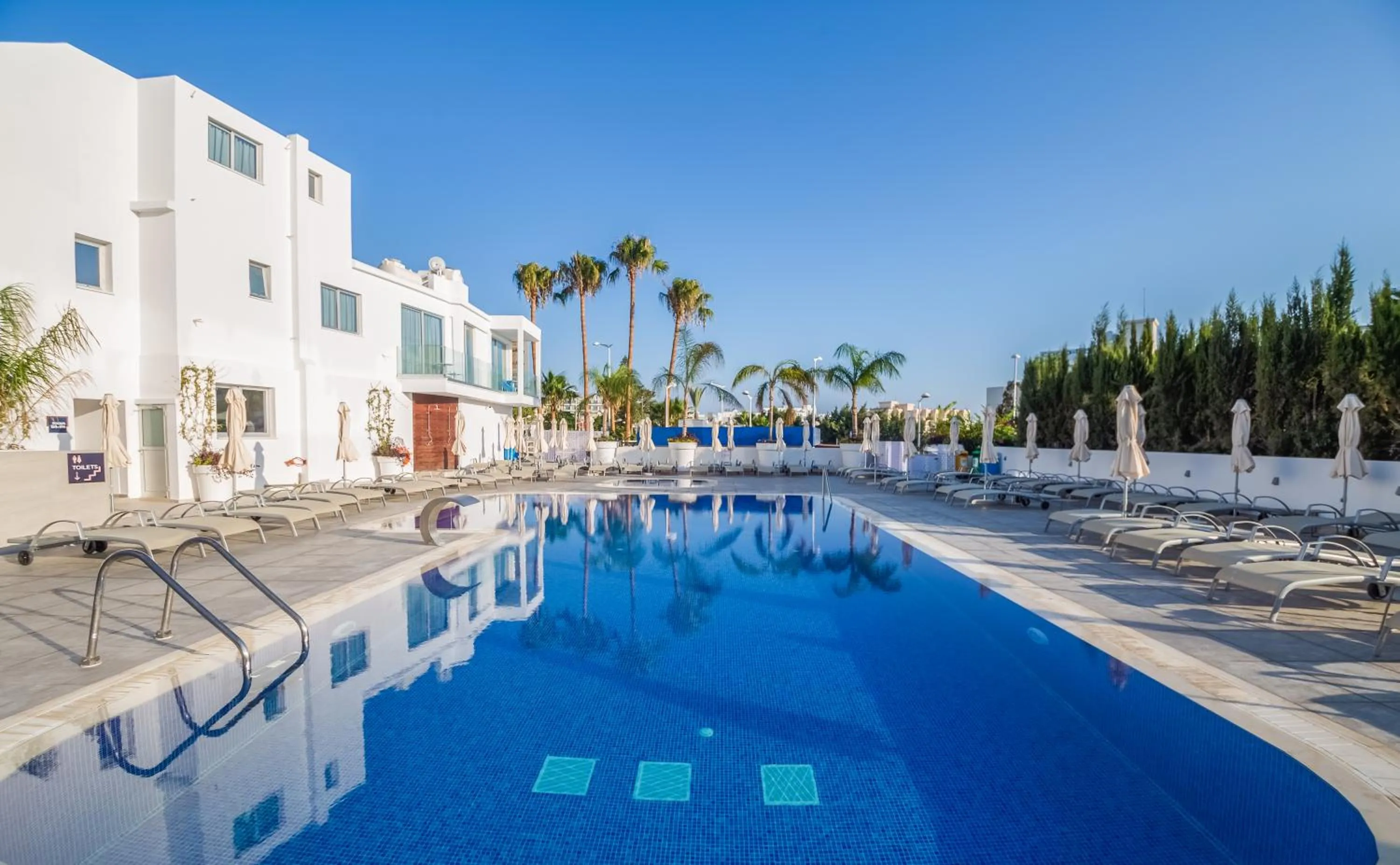 Swimming pool in Protaras Plaza Hotel