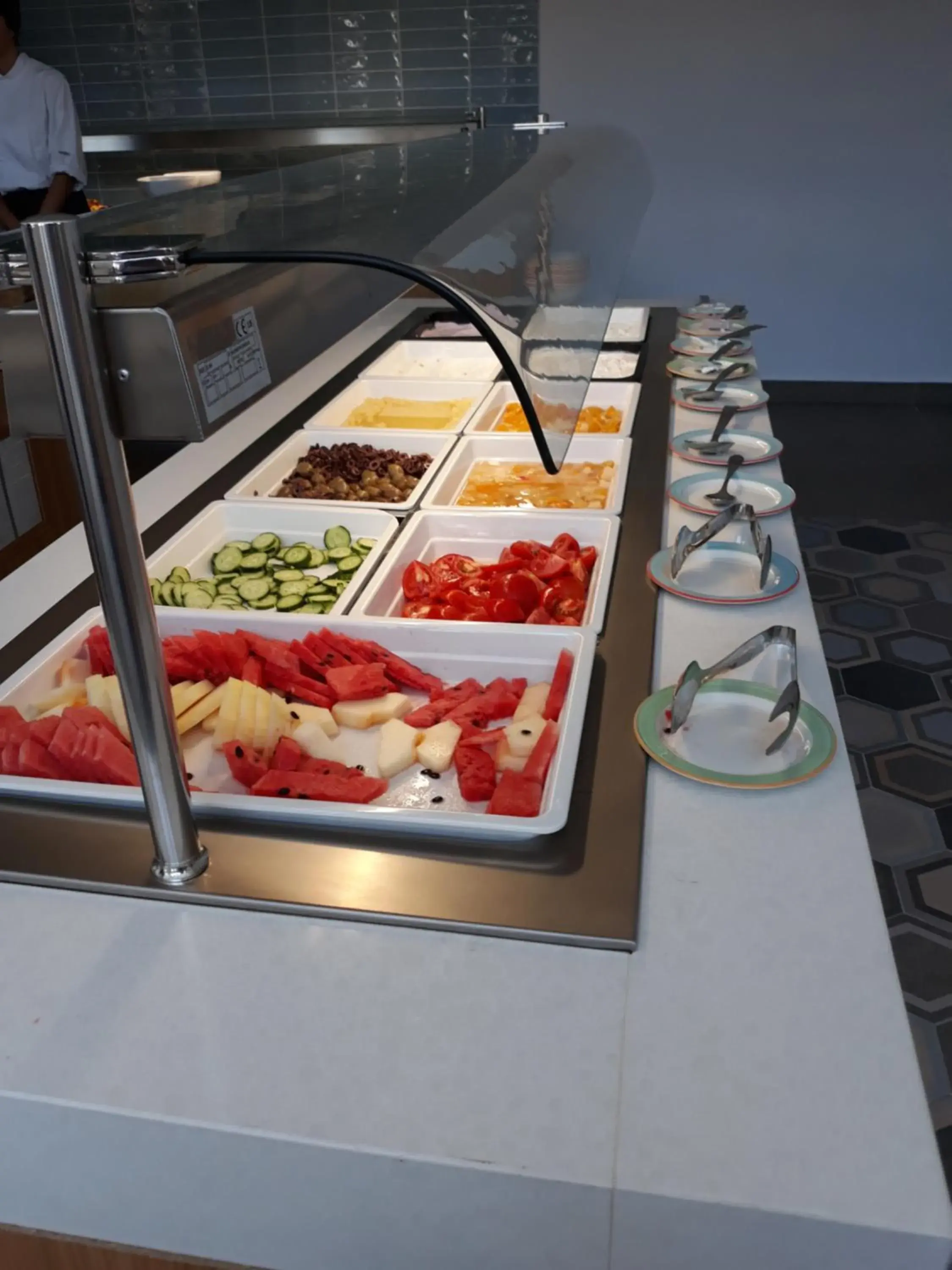 Buffet breakfast in Protaras Plaza Hotel Buffet breakfast in Protaras Plaza Hotel