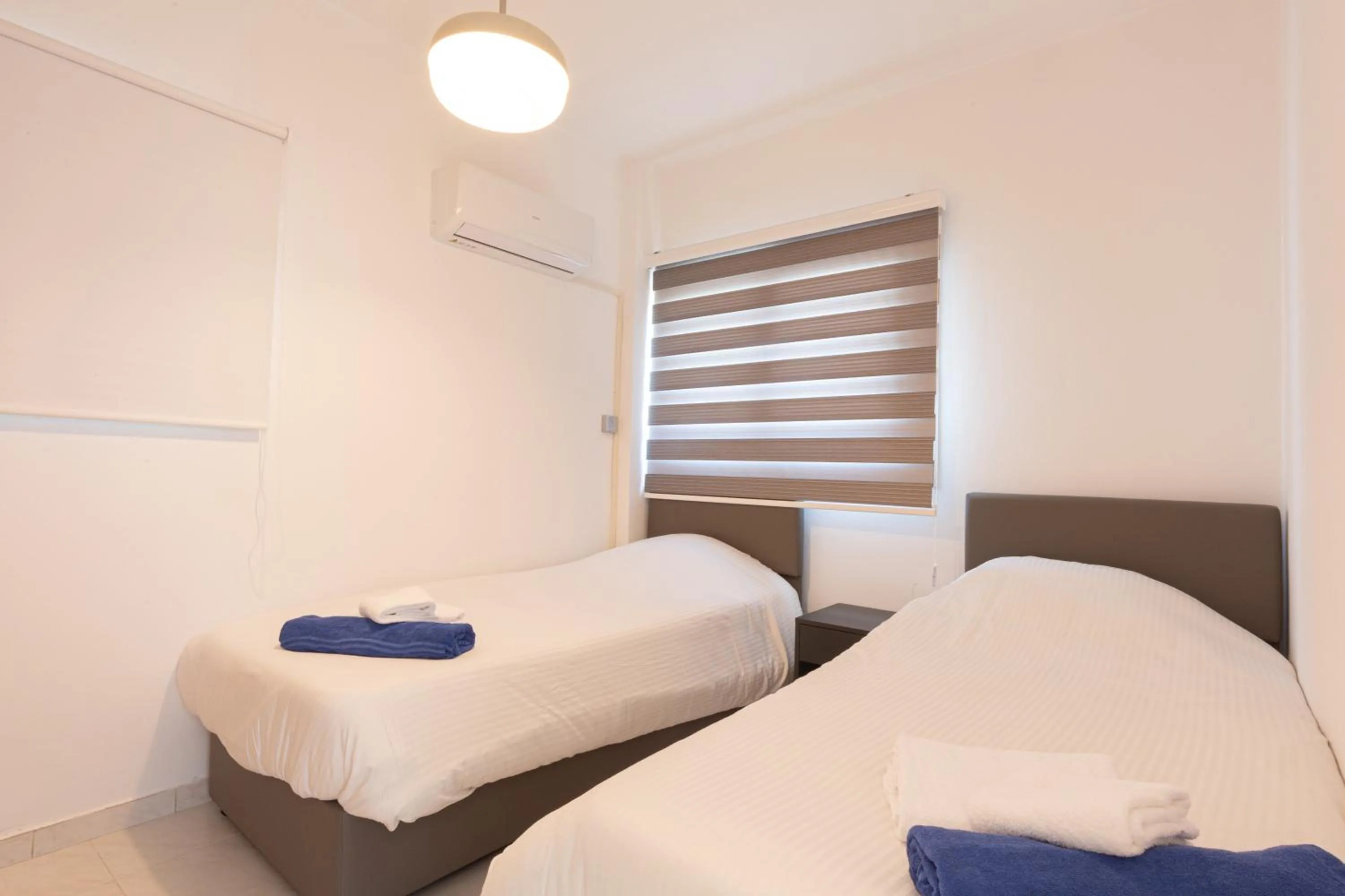 Bed in Protaras Plaza Hotel