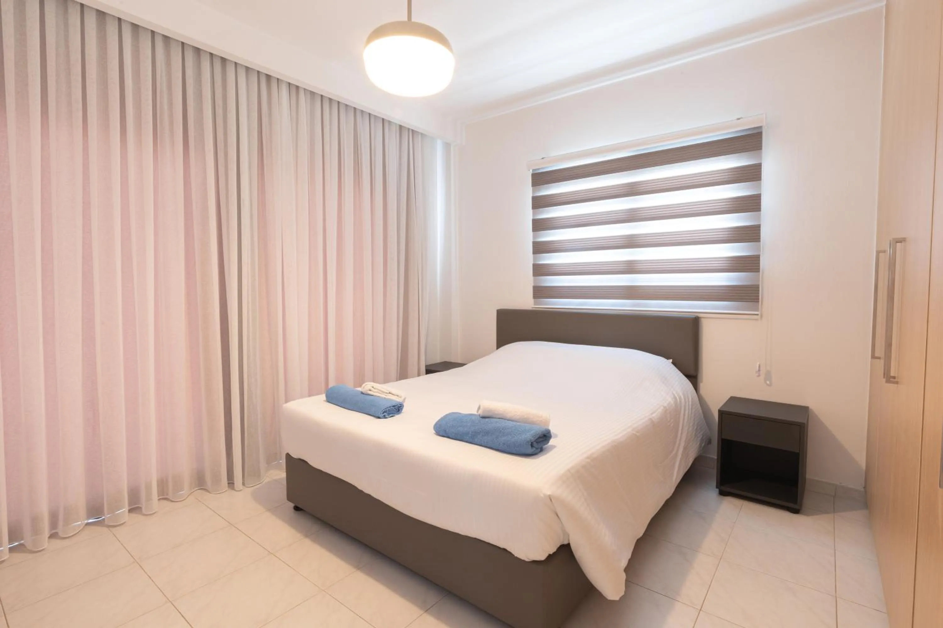 Bed in Protaras Plaza Hotel