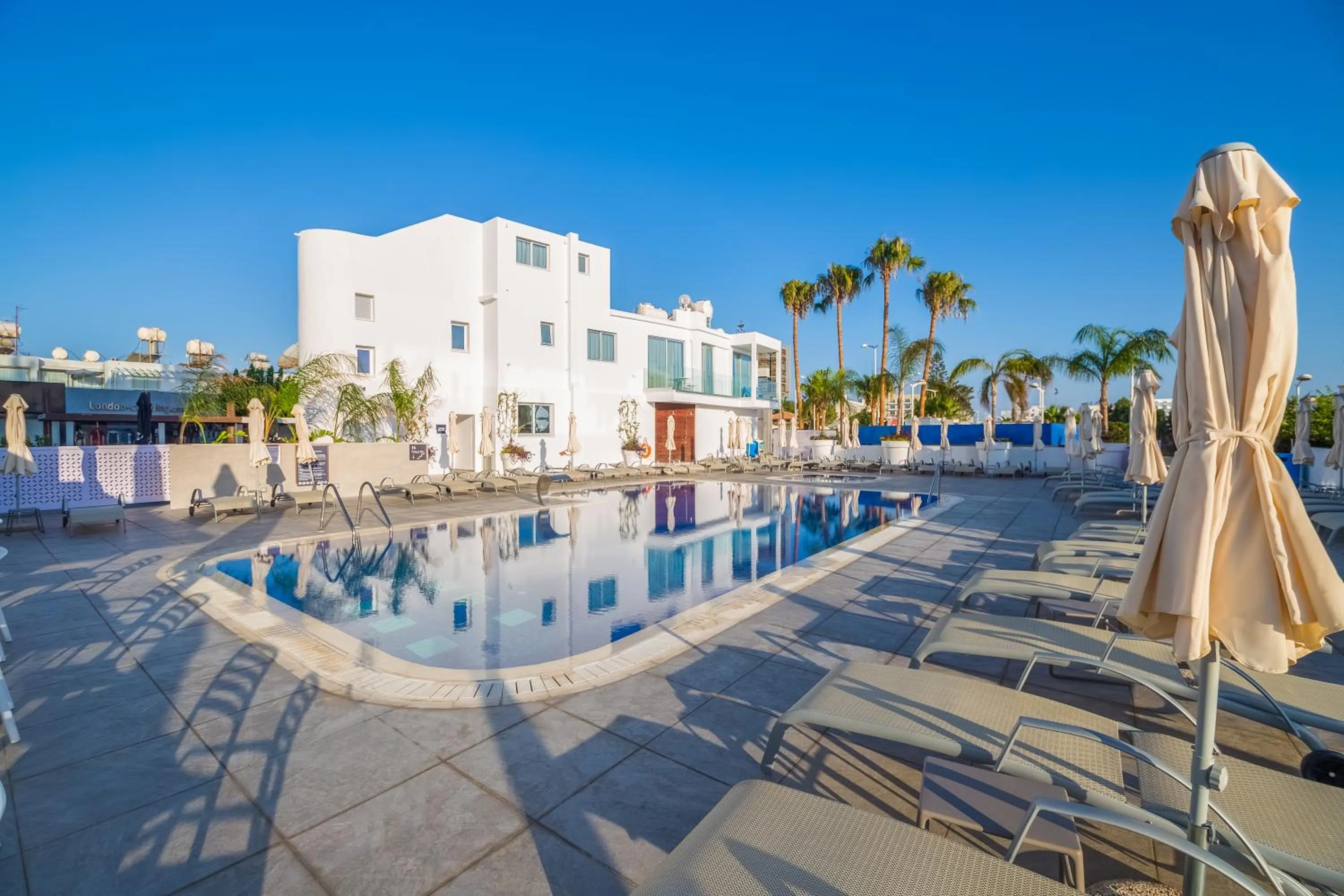 Swimming pool in Protaras Plaza Hotel