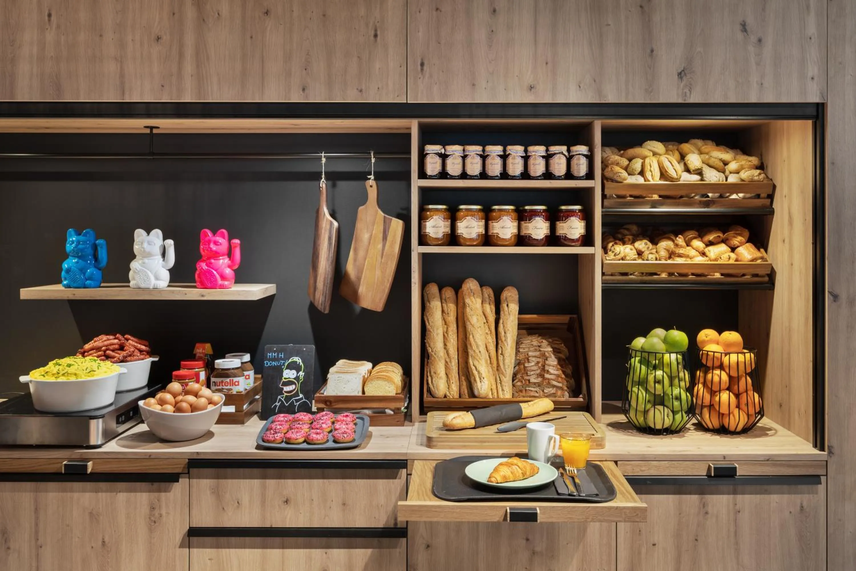 Breakfast in Moxy Amiens