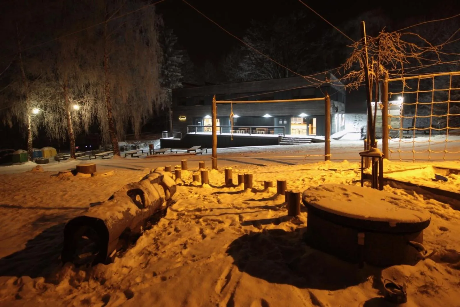 Facade/entrance in Flight Park Javorovy