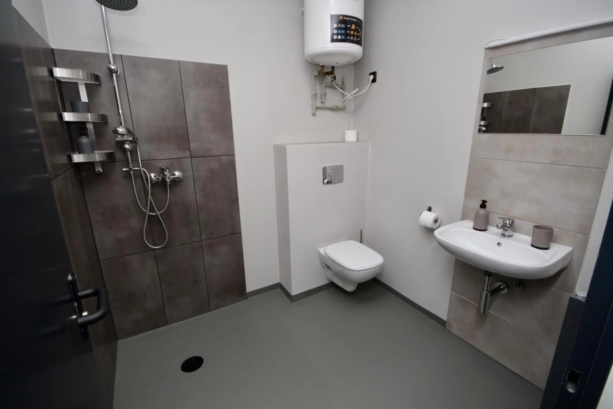 Bathroom in Flight Park Javorovy