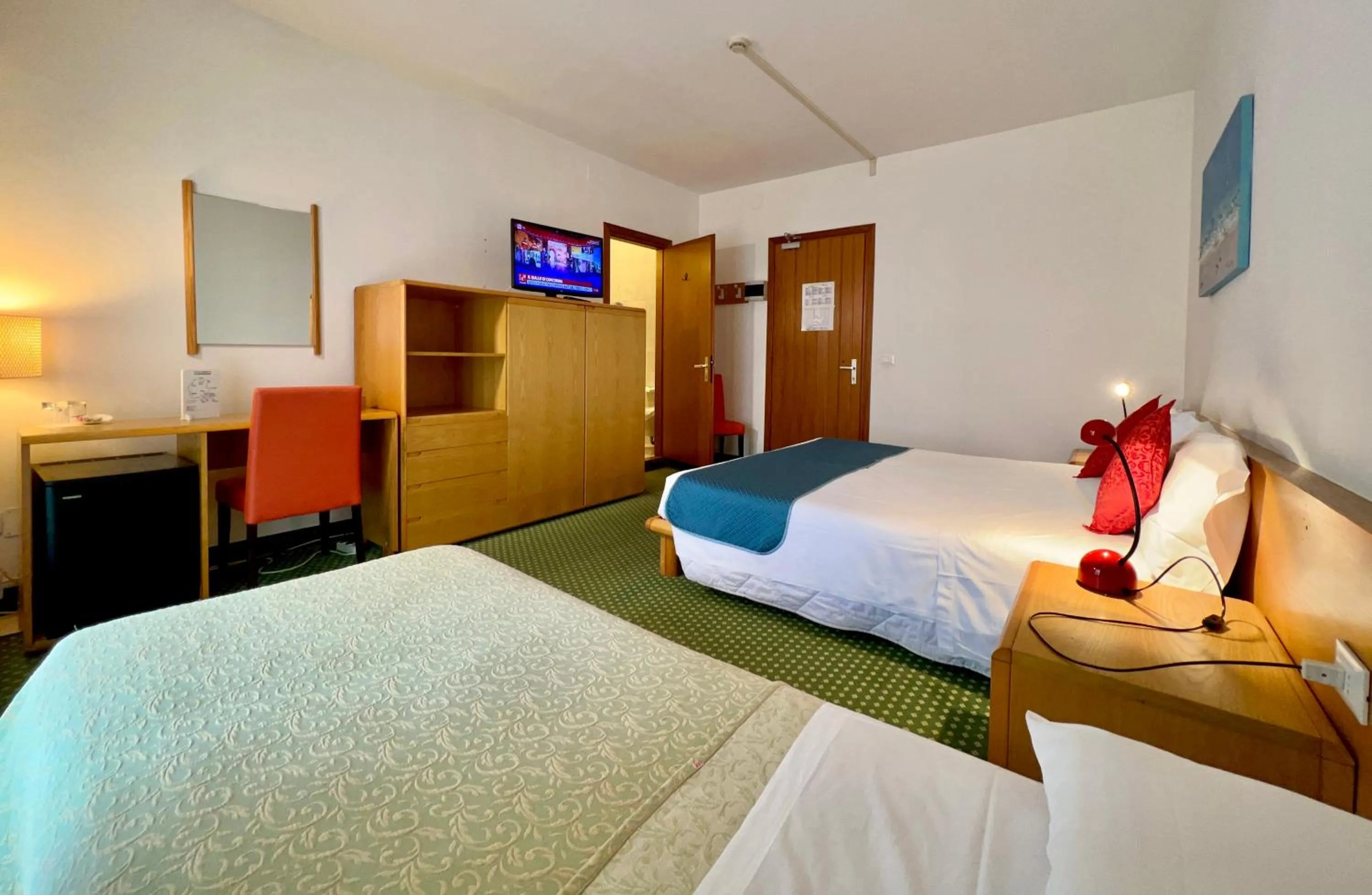 Bed in Hotel Bella Venezia