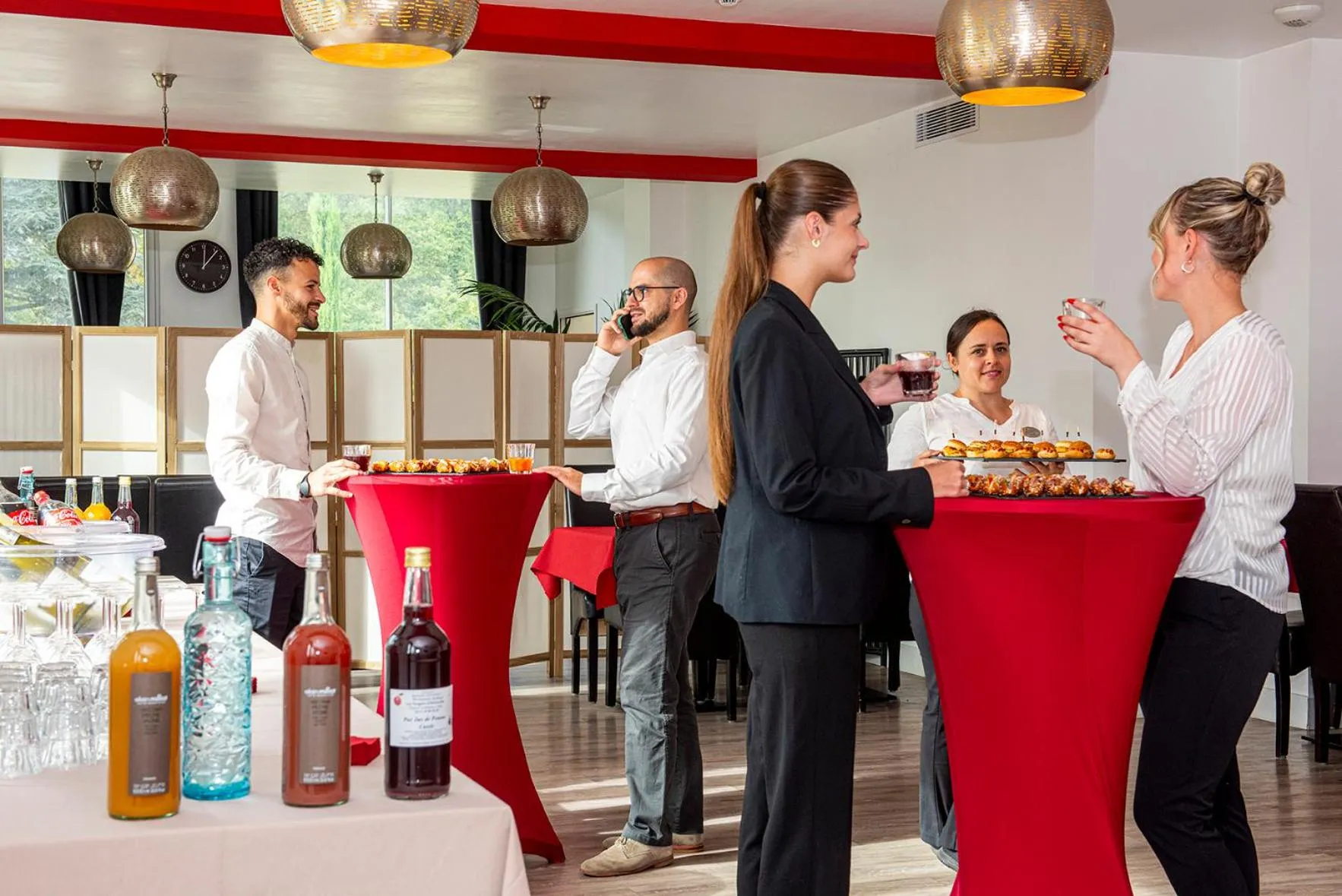 Food and drinks in Le Green des Impressionnistes