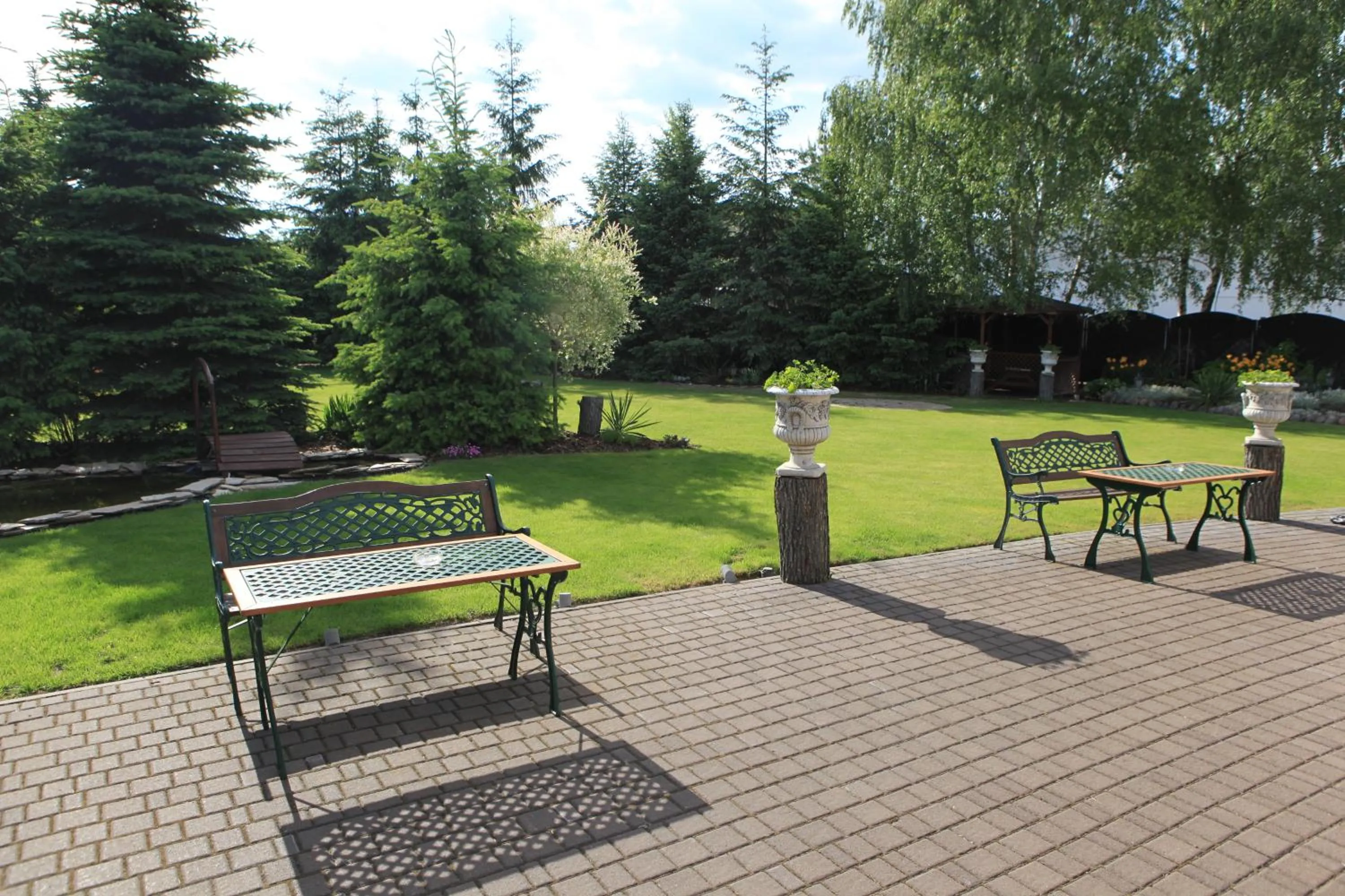 Patio in Hotel Astra Tajemniczy Ogród