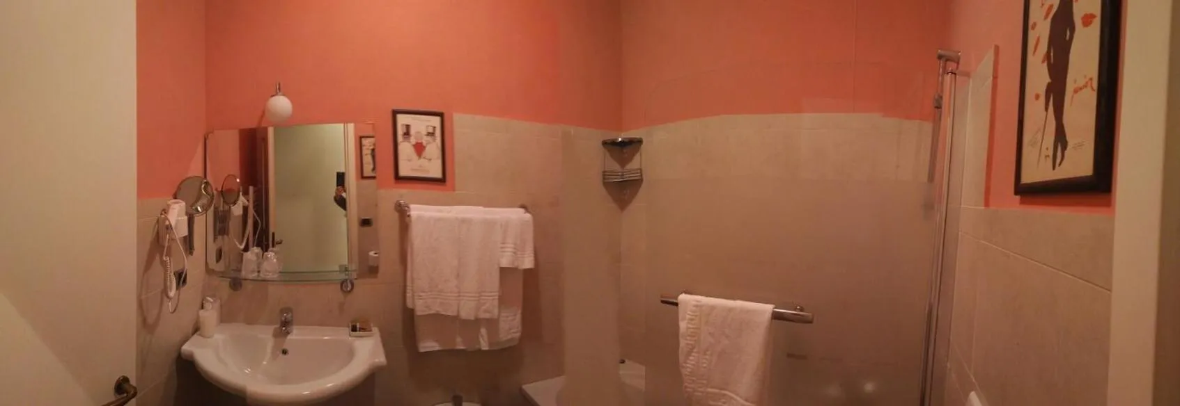 Shower in B&B Piazza Del Popolo