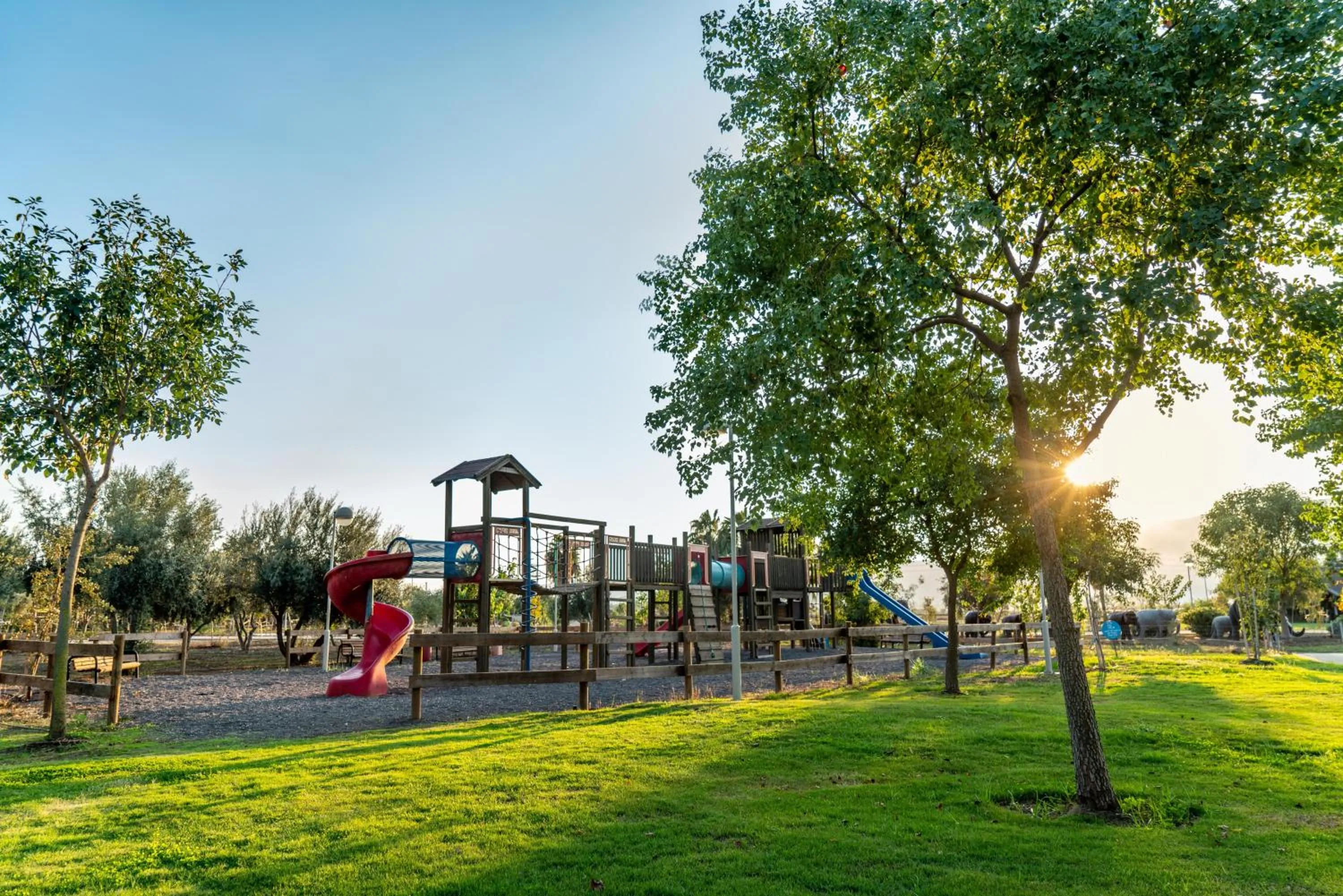 Children play ground in The Village- Jordan Riverside Travel Hotel