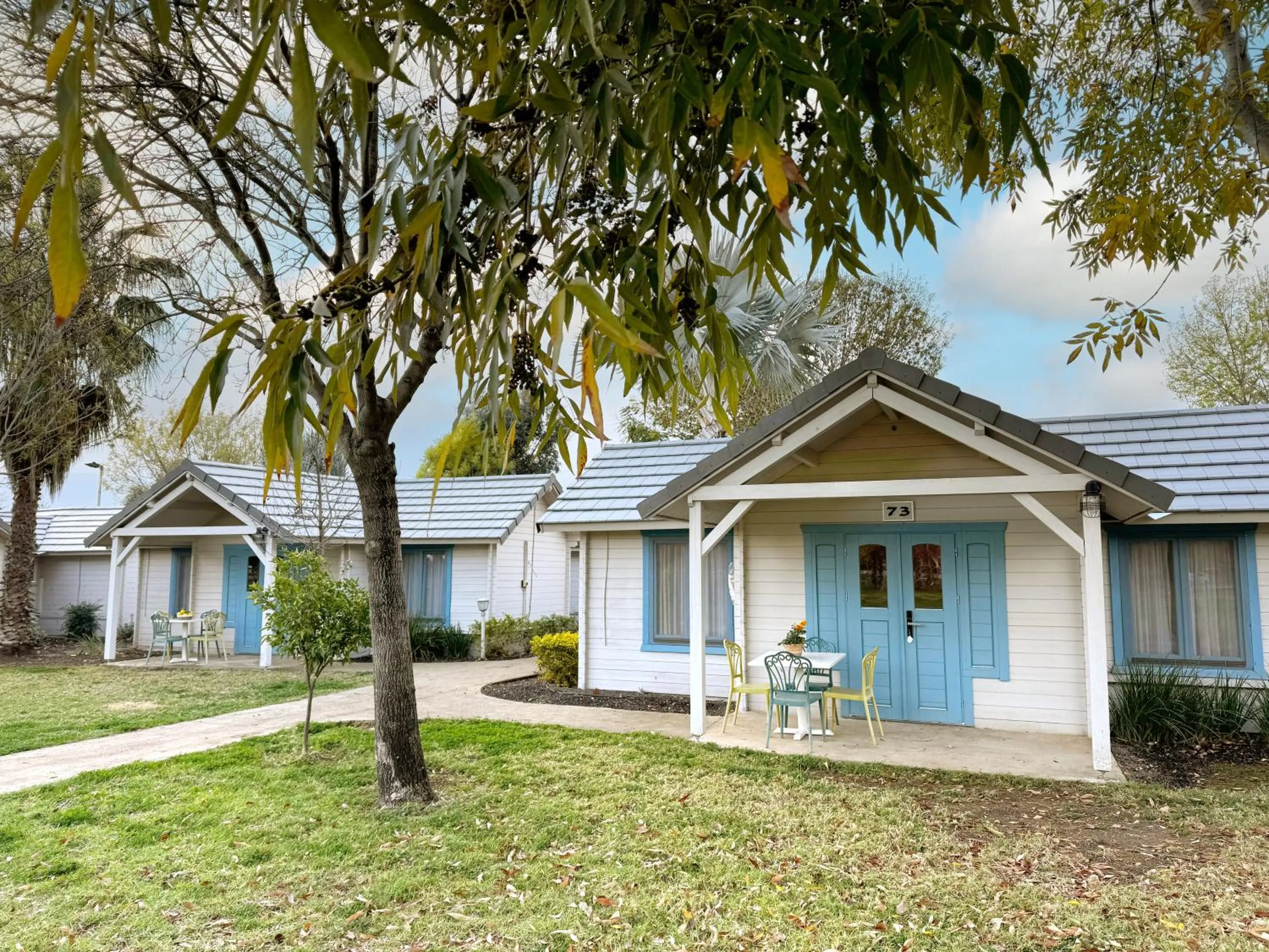 Property building in The Village- Jordan Riverside Travel Hotel