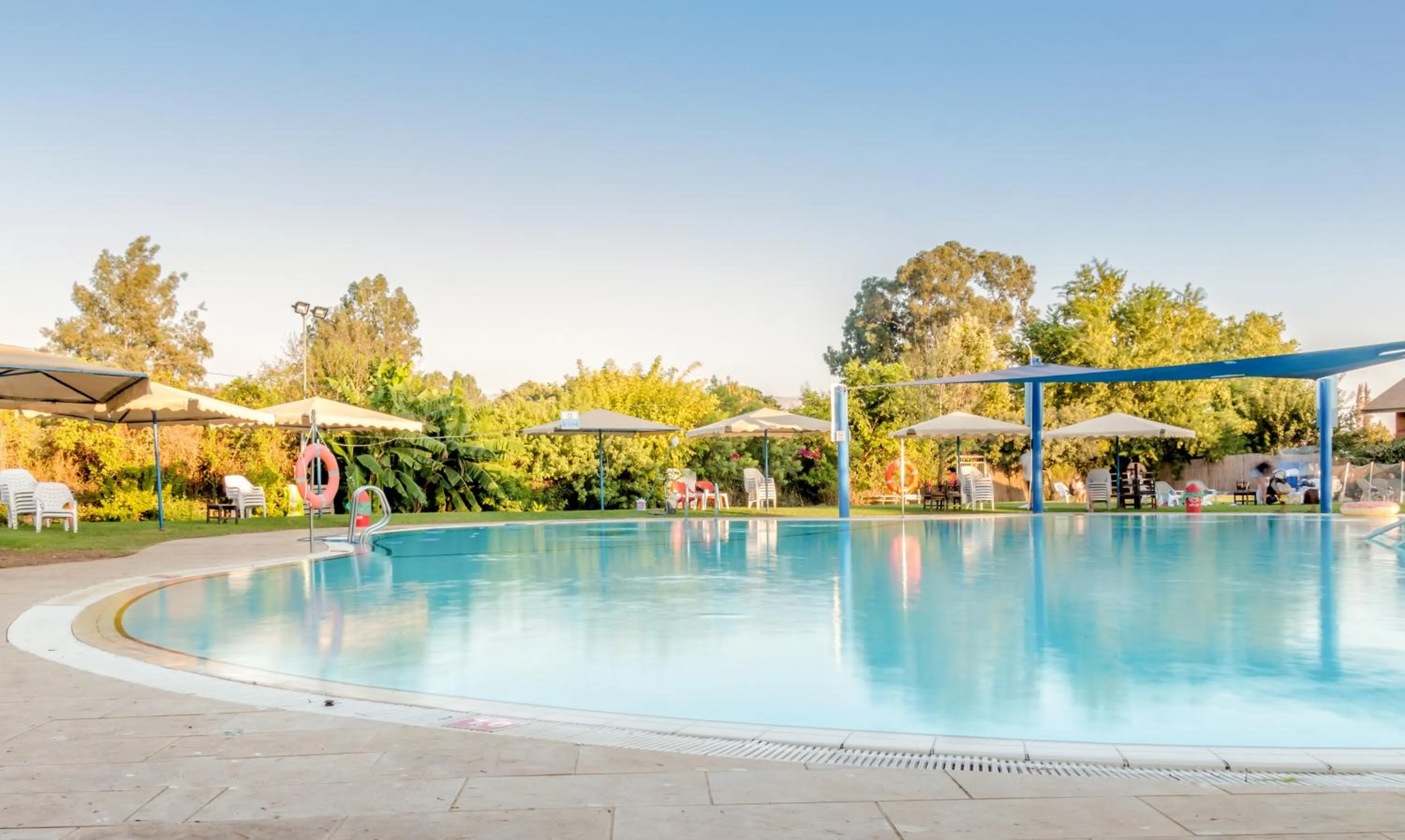 Swimming pool in The Village- Jordan Riverside Travel Hotel