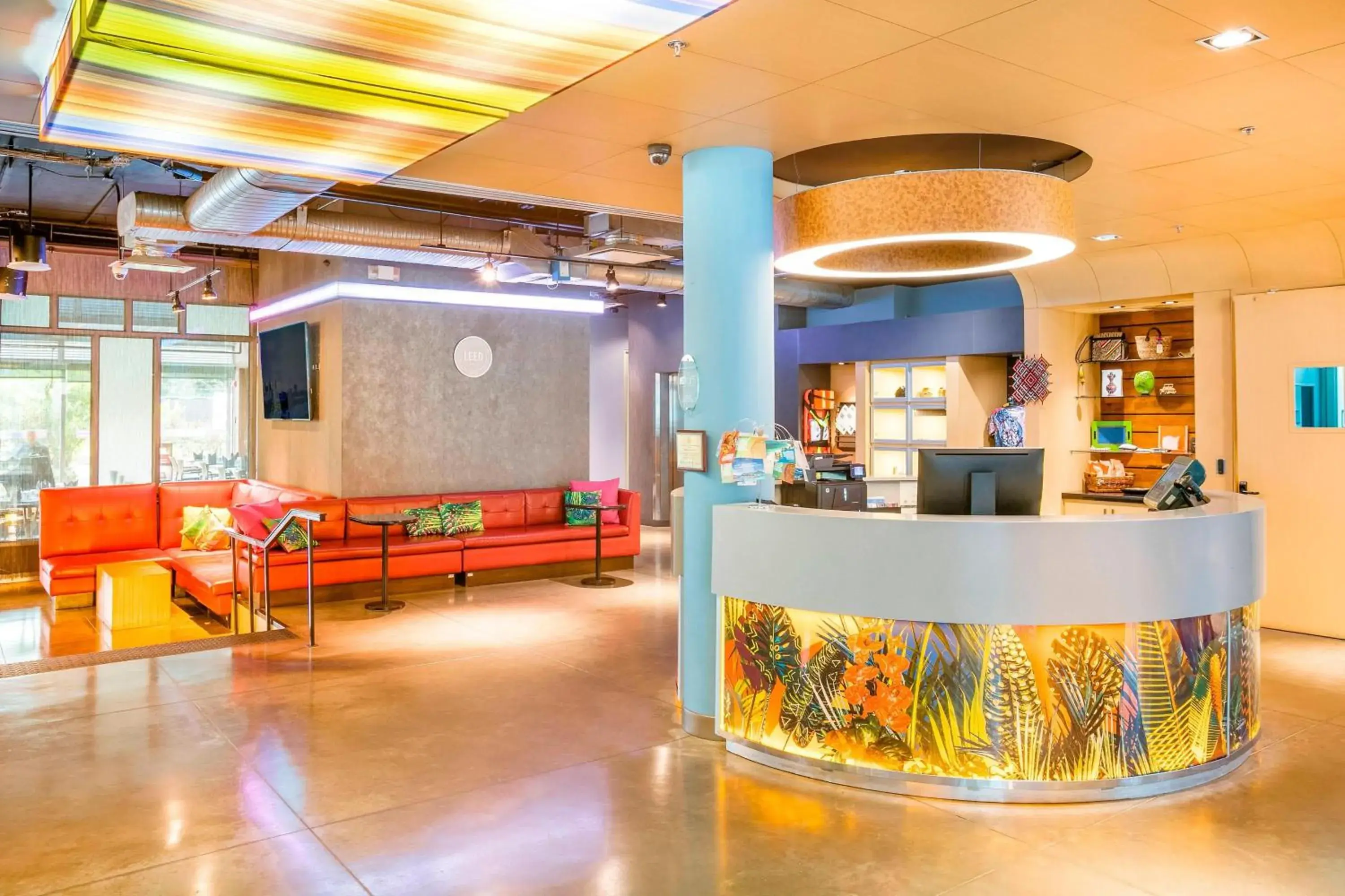 Lobby or reception in Aloft Bogotá Airport Lobby or reception in Aloft Bogotá Airport