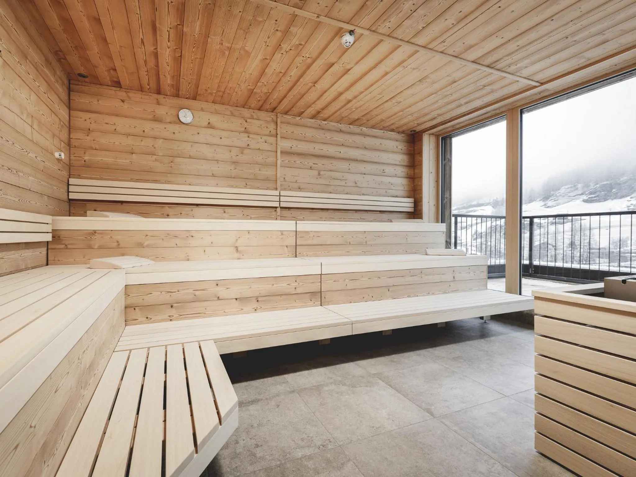 Sauna in Valentin Design Apartments