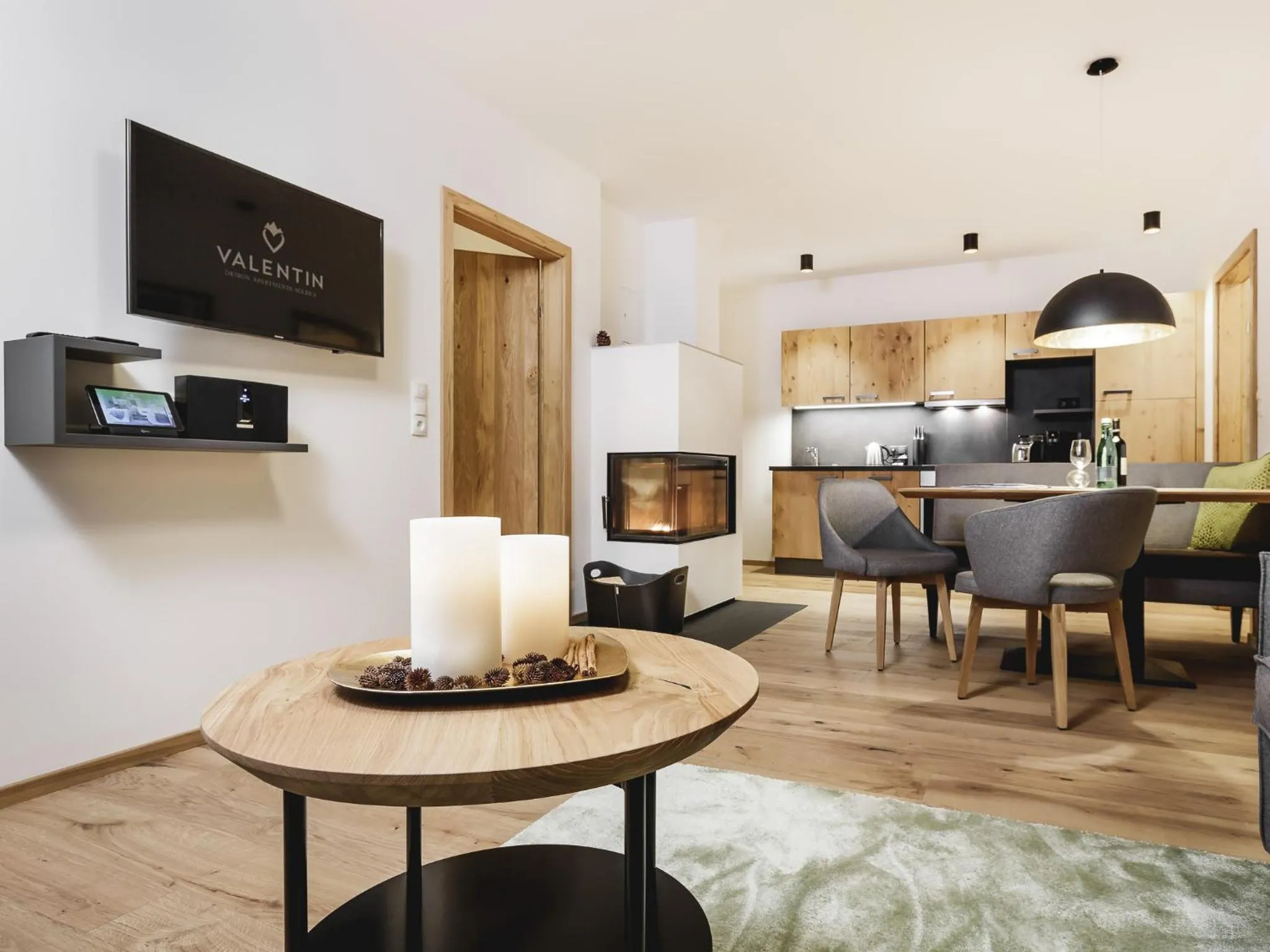 TV and multimedia in Valentin Design Apartments